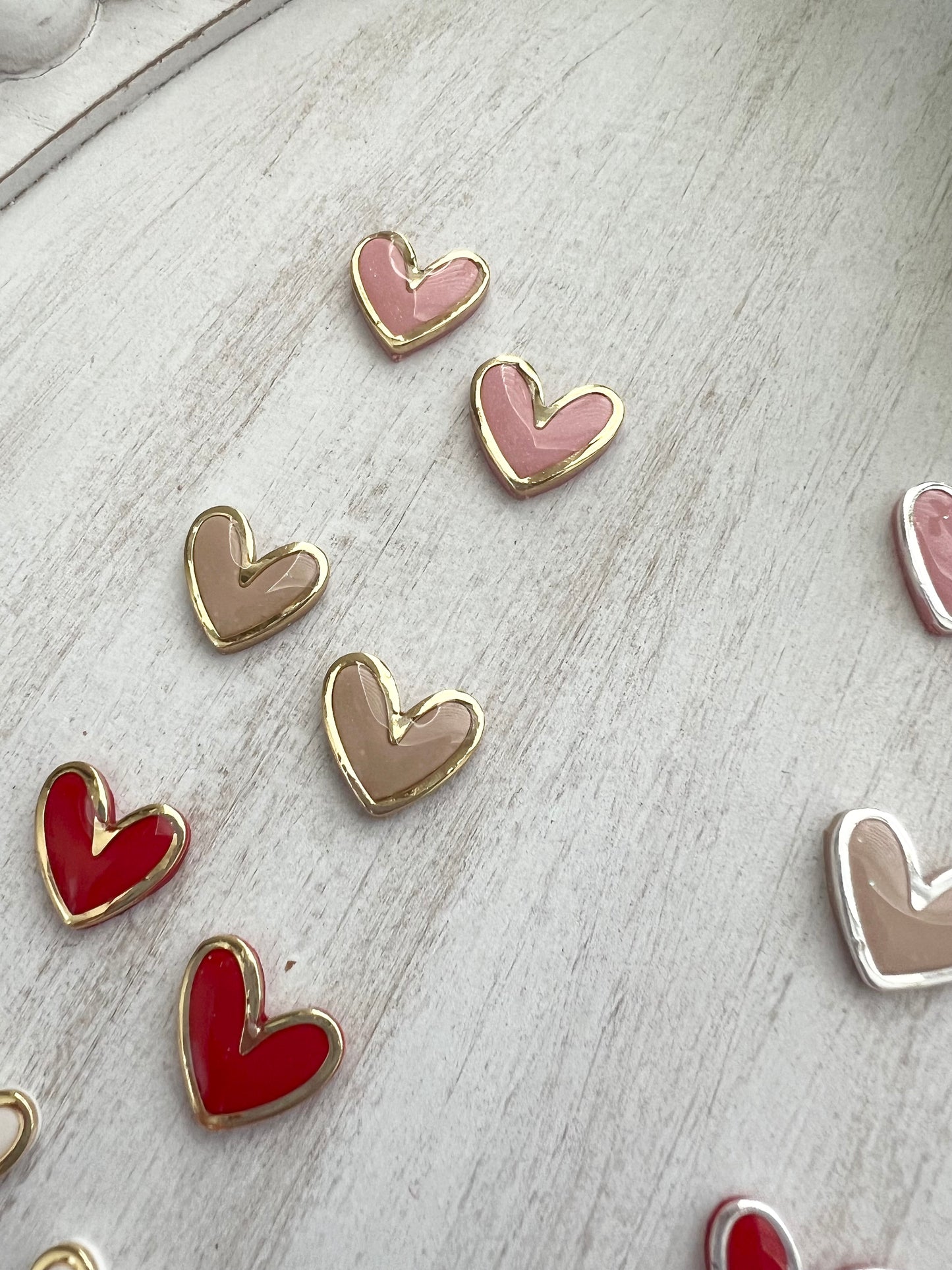 Heart Studs