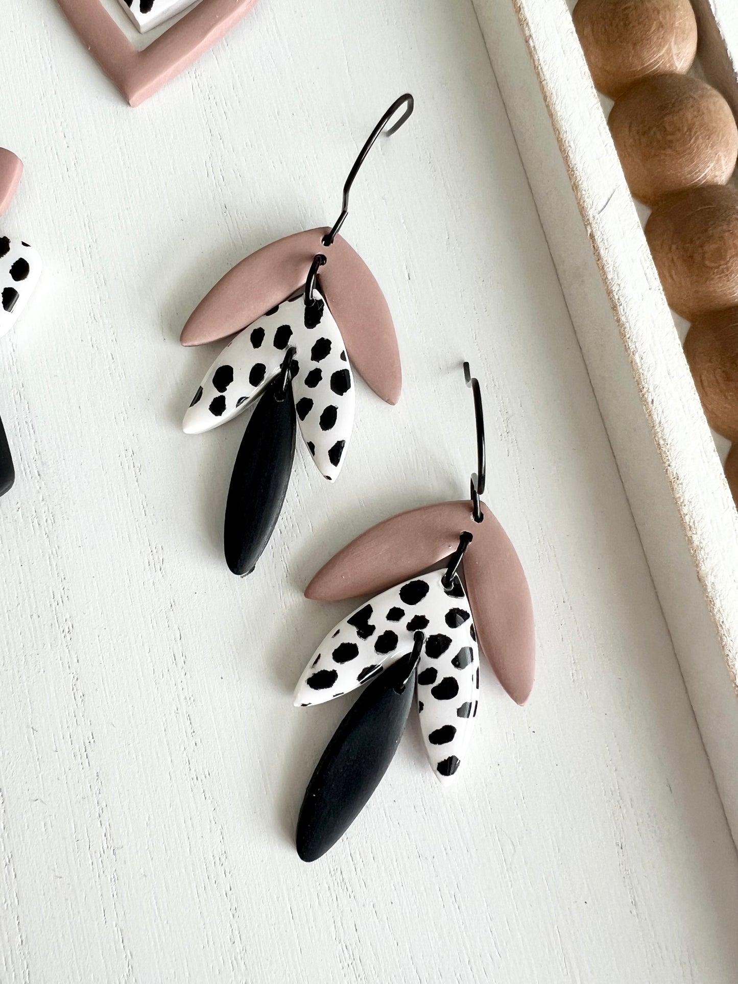 Fall Neutral Spotted Dangles