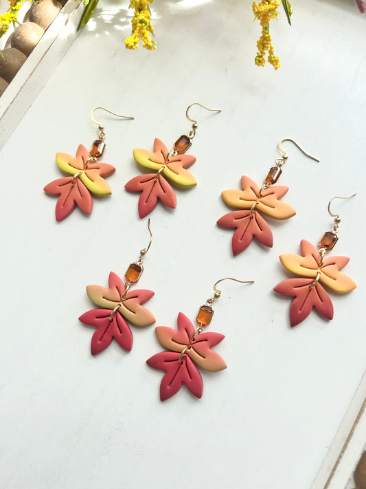 Autumn Leaf Dangles