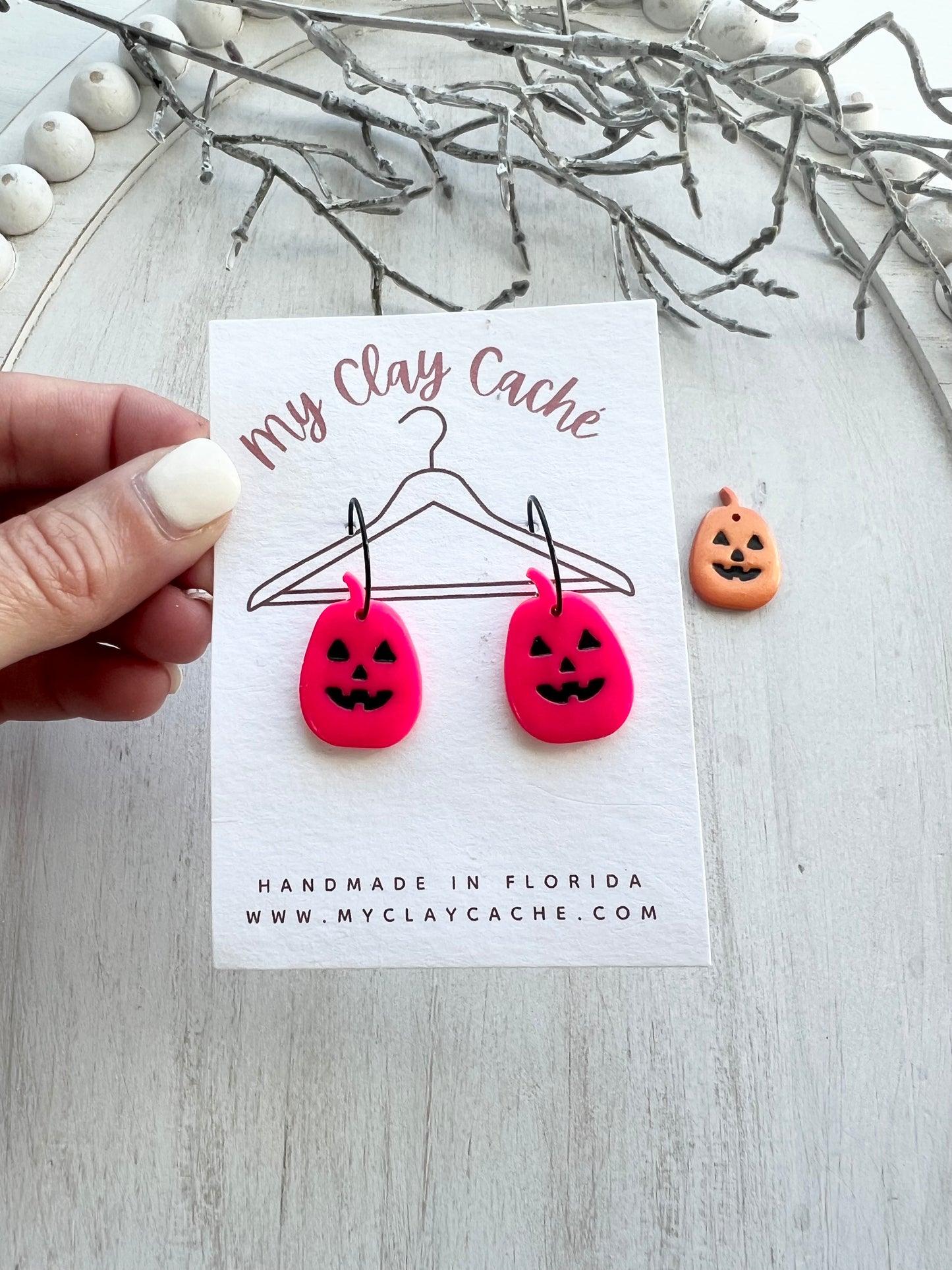 Jack-O-Lantern Hoops (various colors)