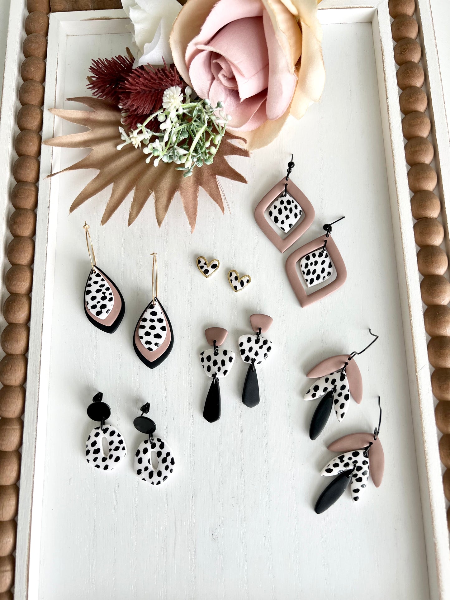 Fall Neutral Spotted Dangles