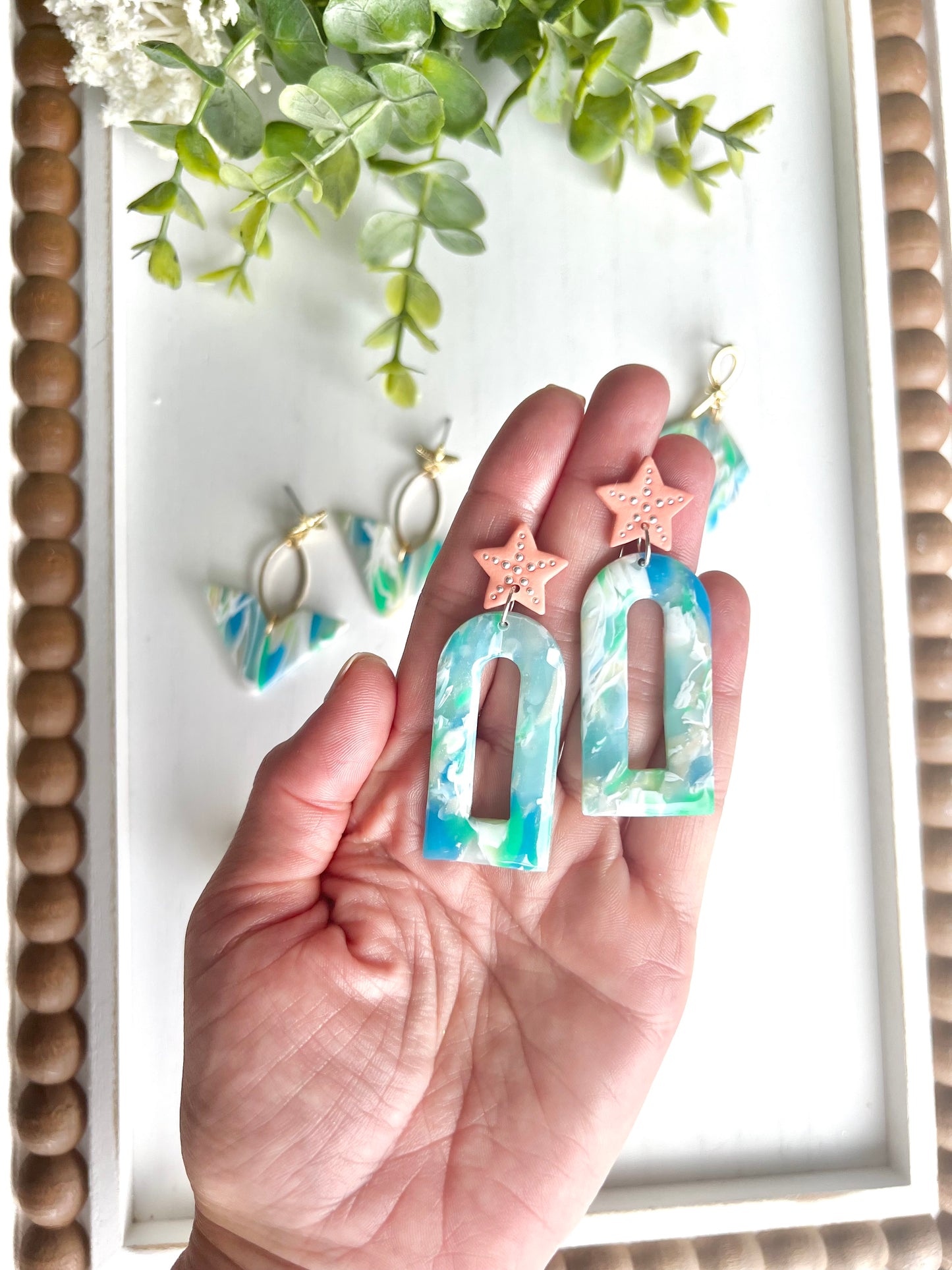 Sea Glass Dangles