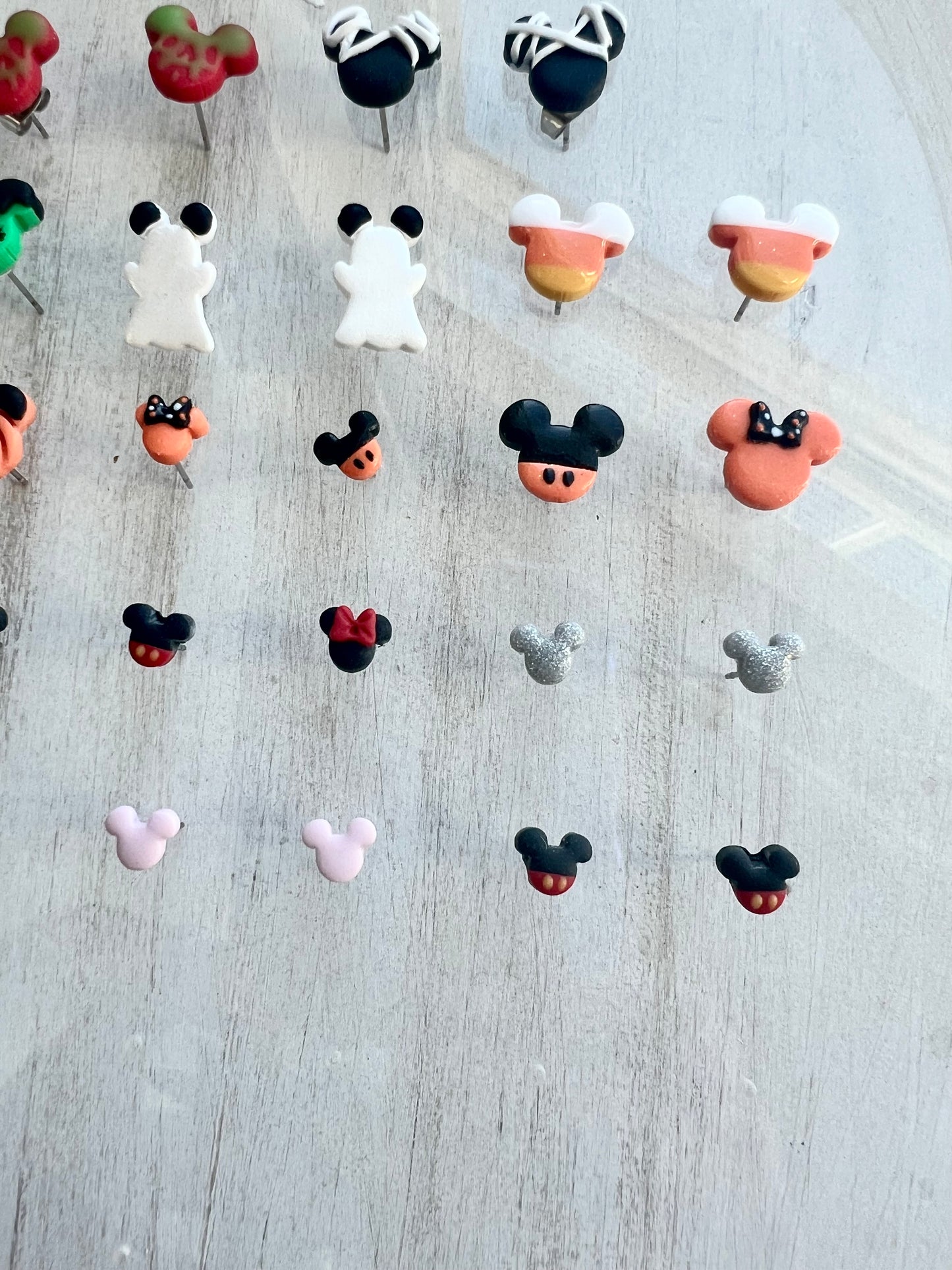 Mickey Halloween Studs (various styles)