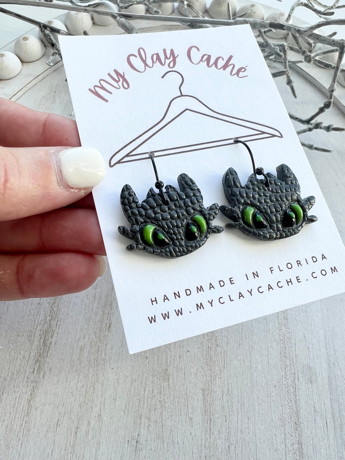 Toothless Dragon Dangles