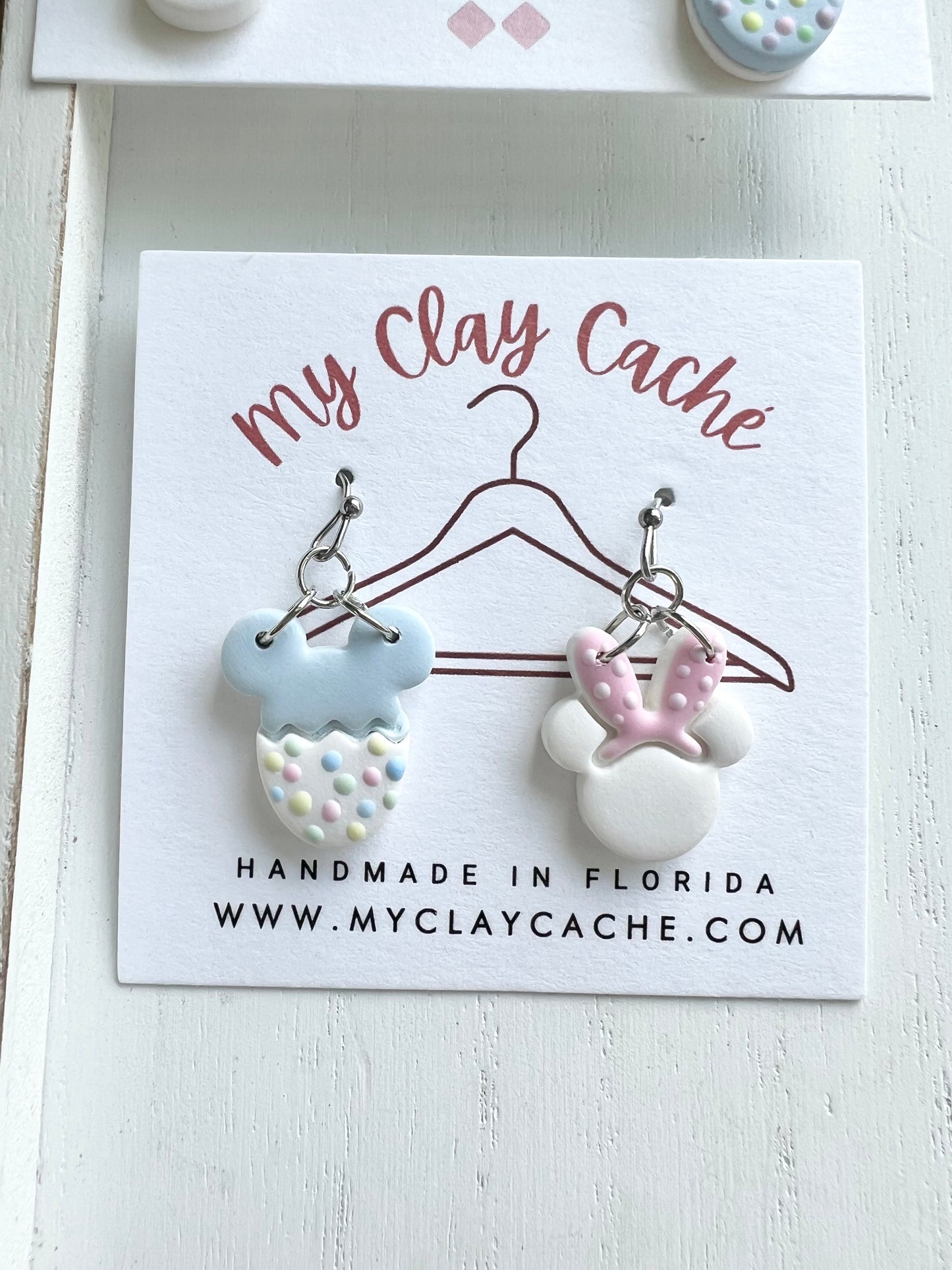 Mouse Easter Earrings