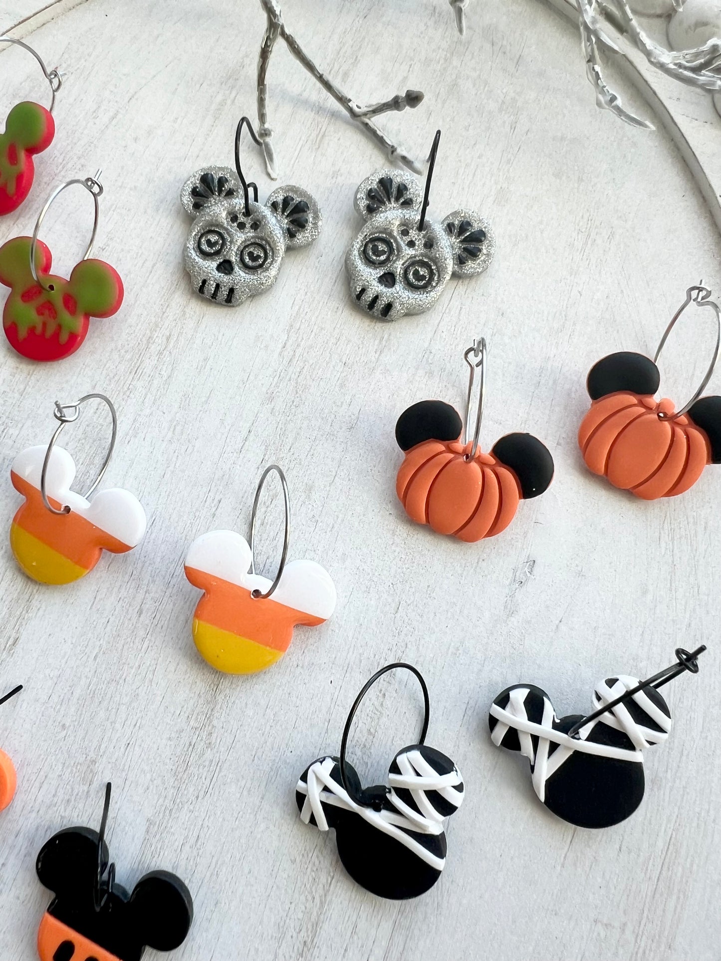 Mickey Halloween Dangles (various styles)