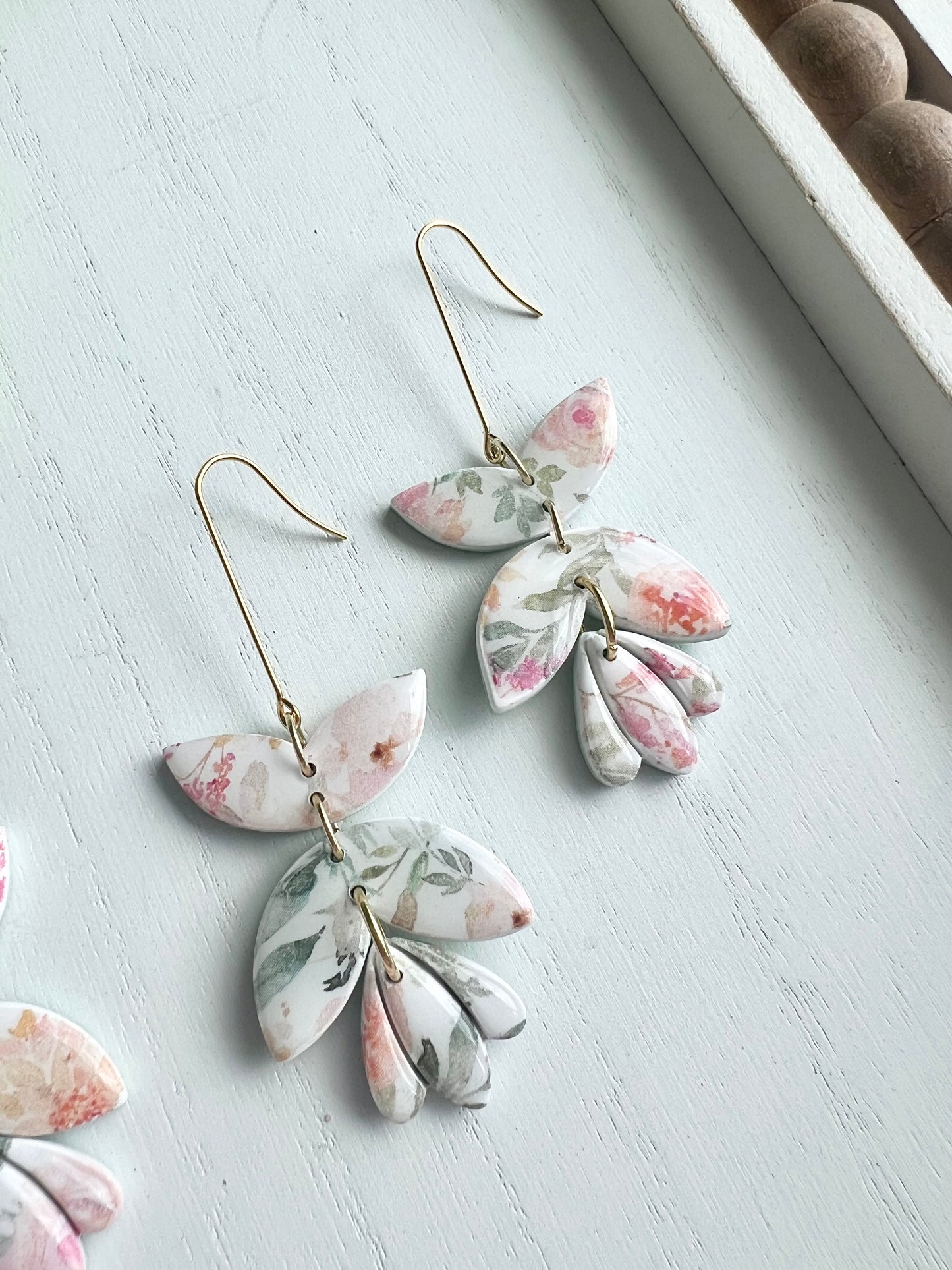Spring Floral Print Floral Drop Dangels