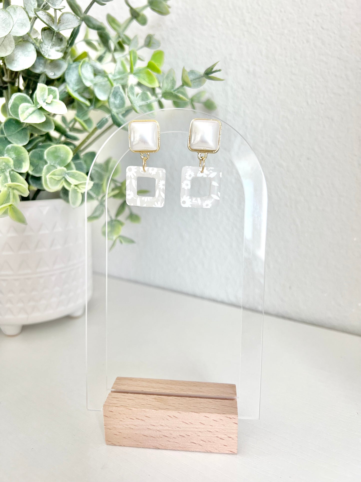 Translucent Dangle Earrings