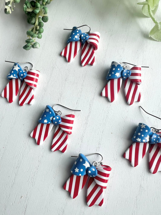 Stars and Stripes Bows
