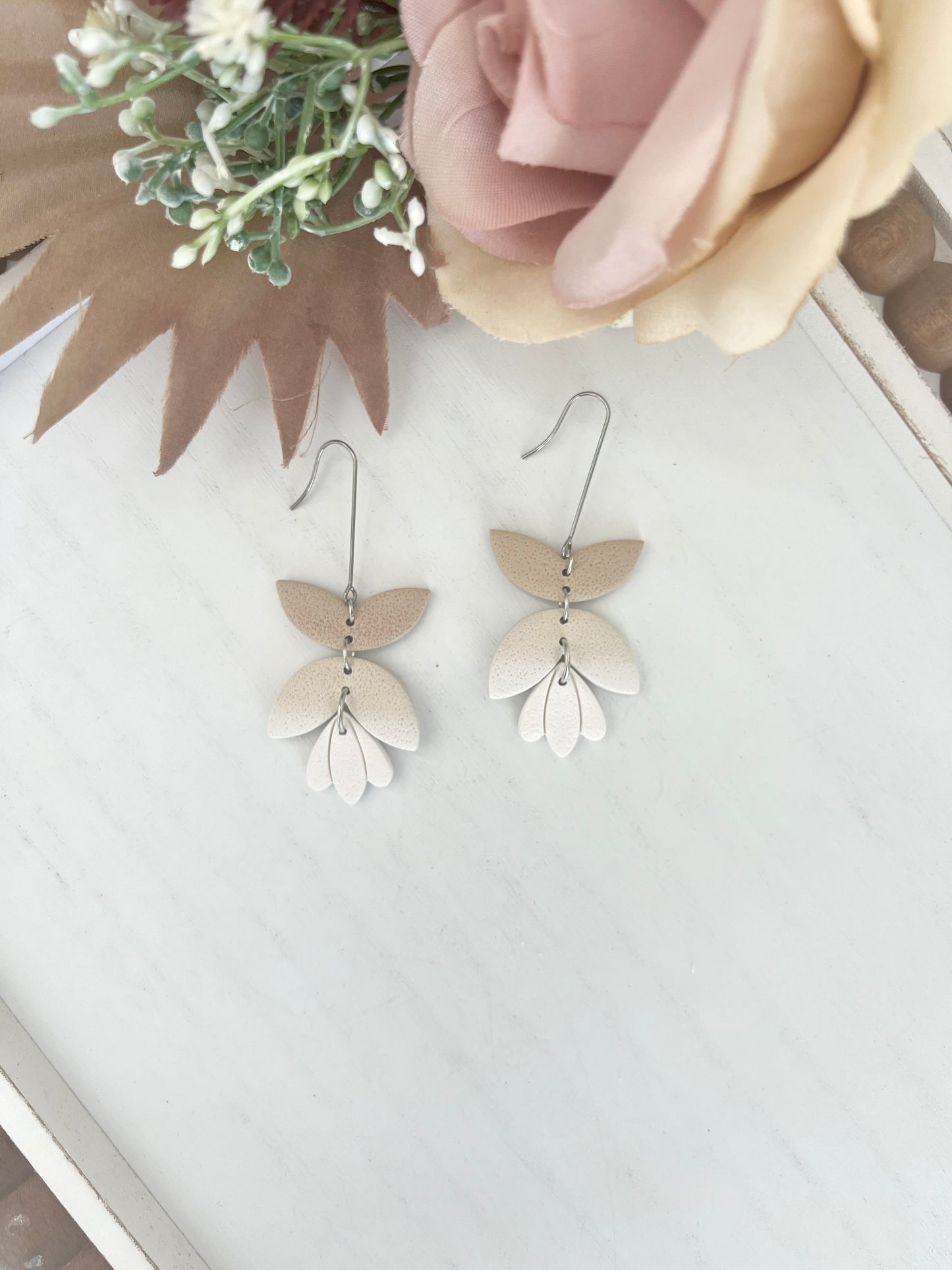 Floral Drop Dangles