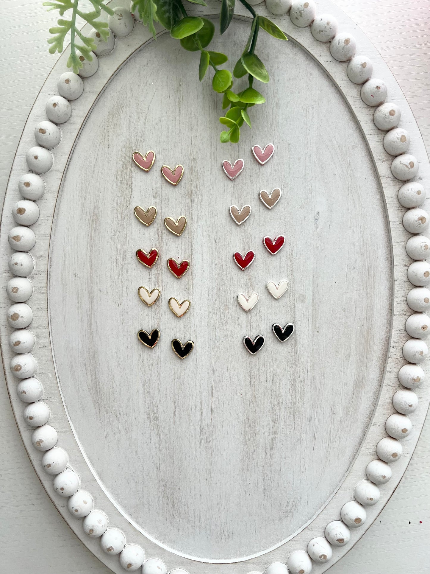 Heart Studs