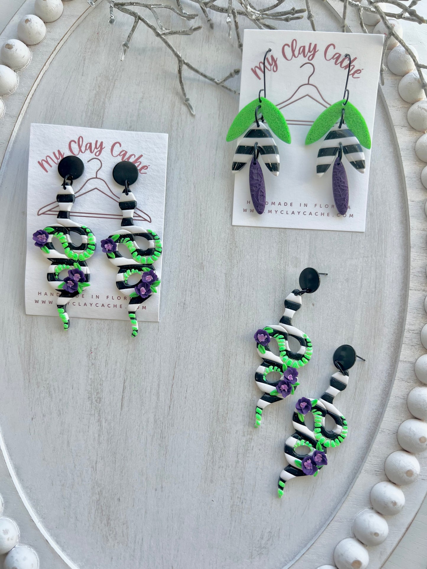 Beetlejuice Dangles (various styles)