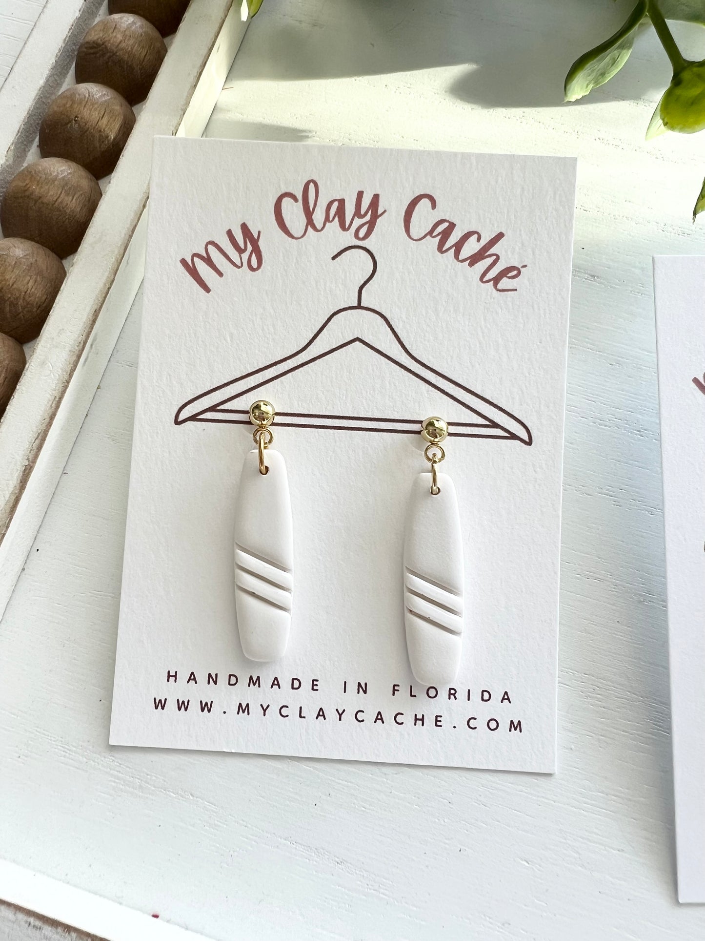 Dainty Rectangle Dangles