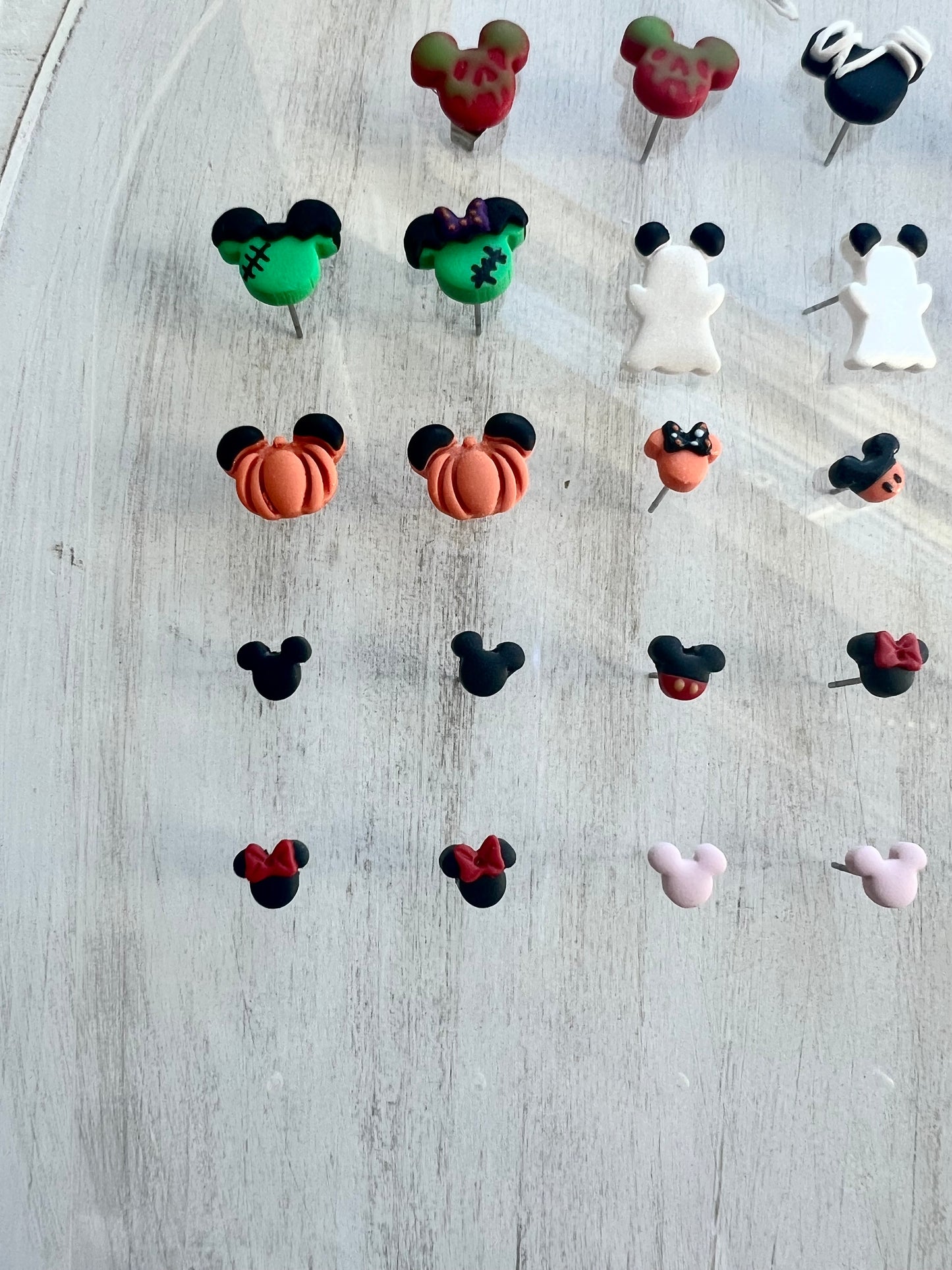 Mickey Halloween Studs (various styles)