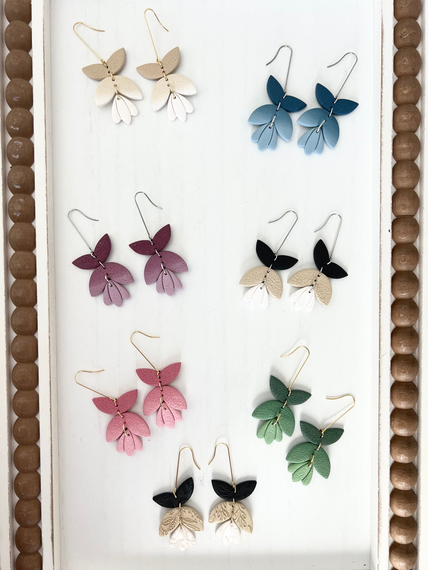 Floral Drop Dangles