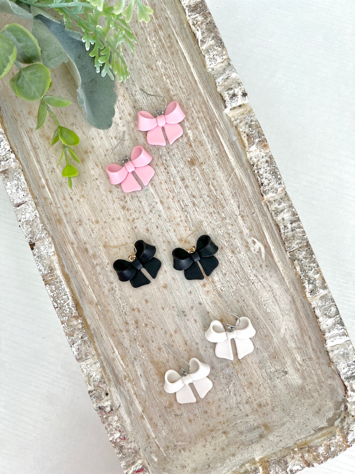 Coquette Bow Dangles