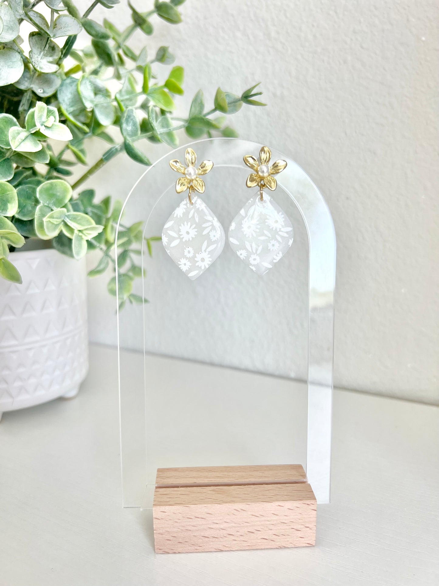 Translucent Dangle Earrings