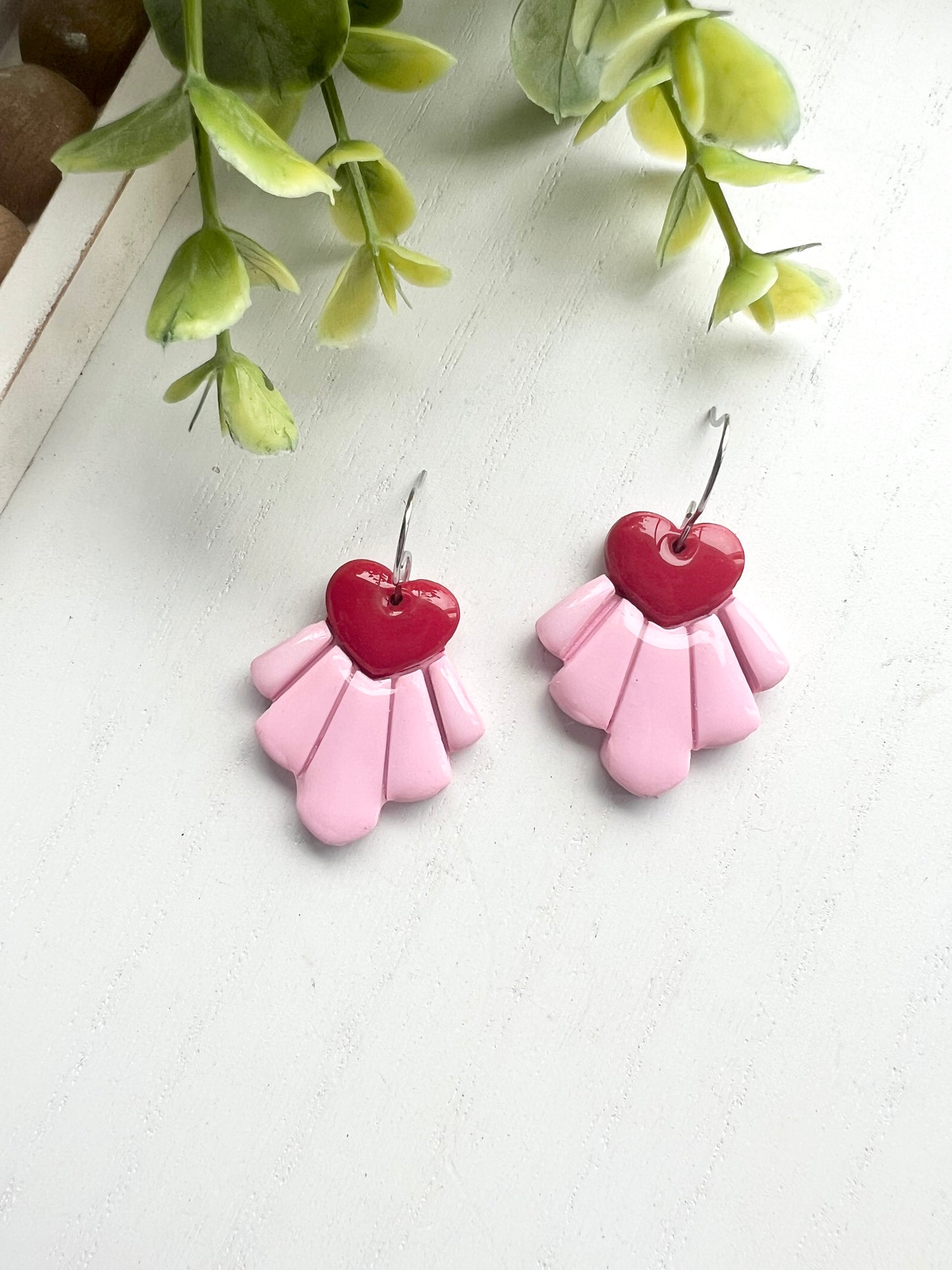 Heart Fan Dangles
