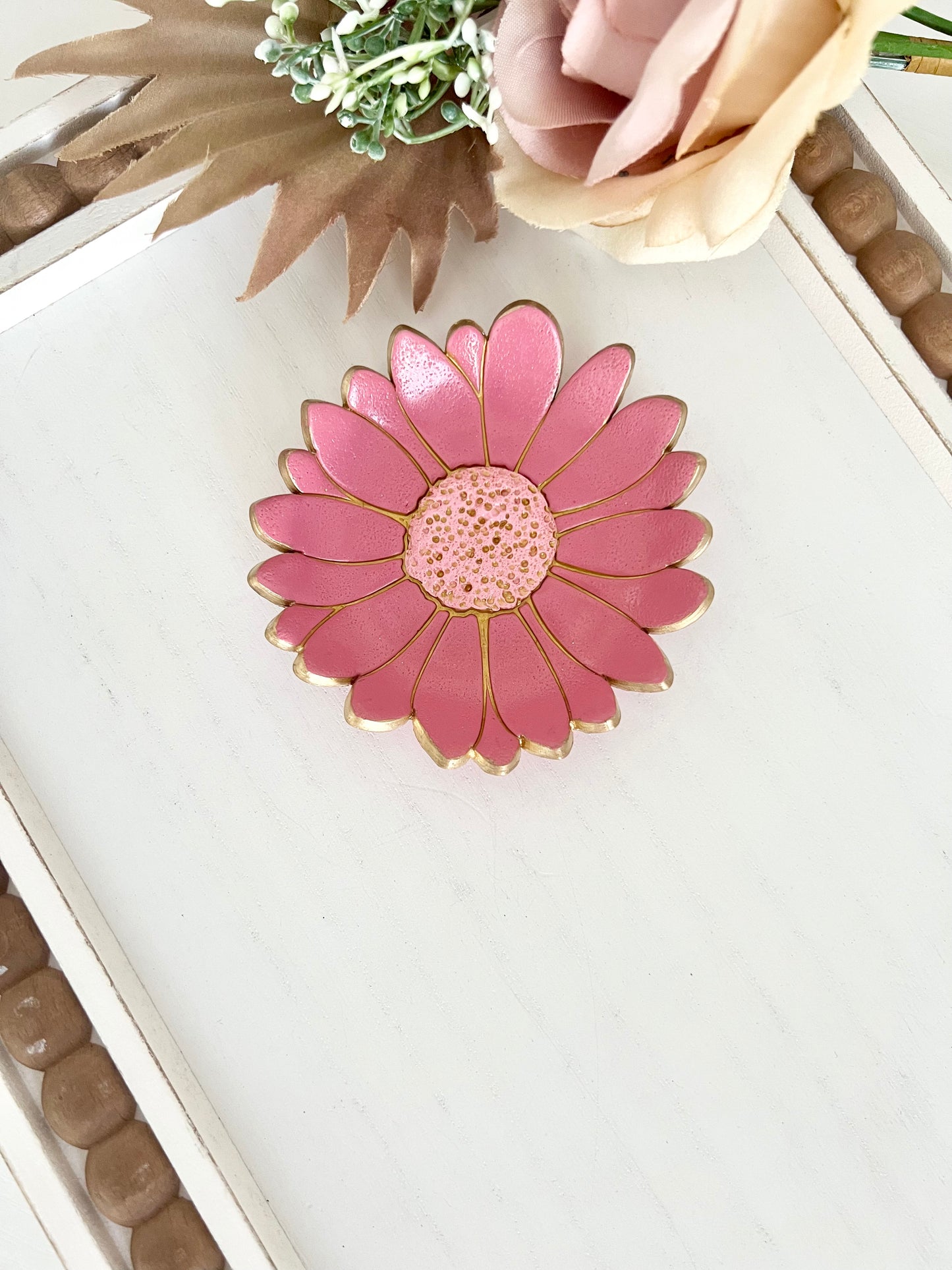 Floral Trinket Dish
