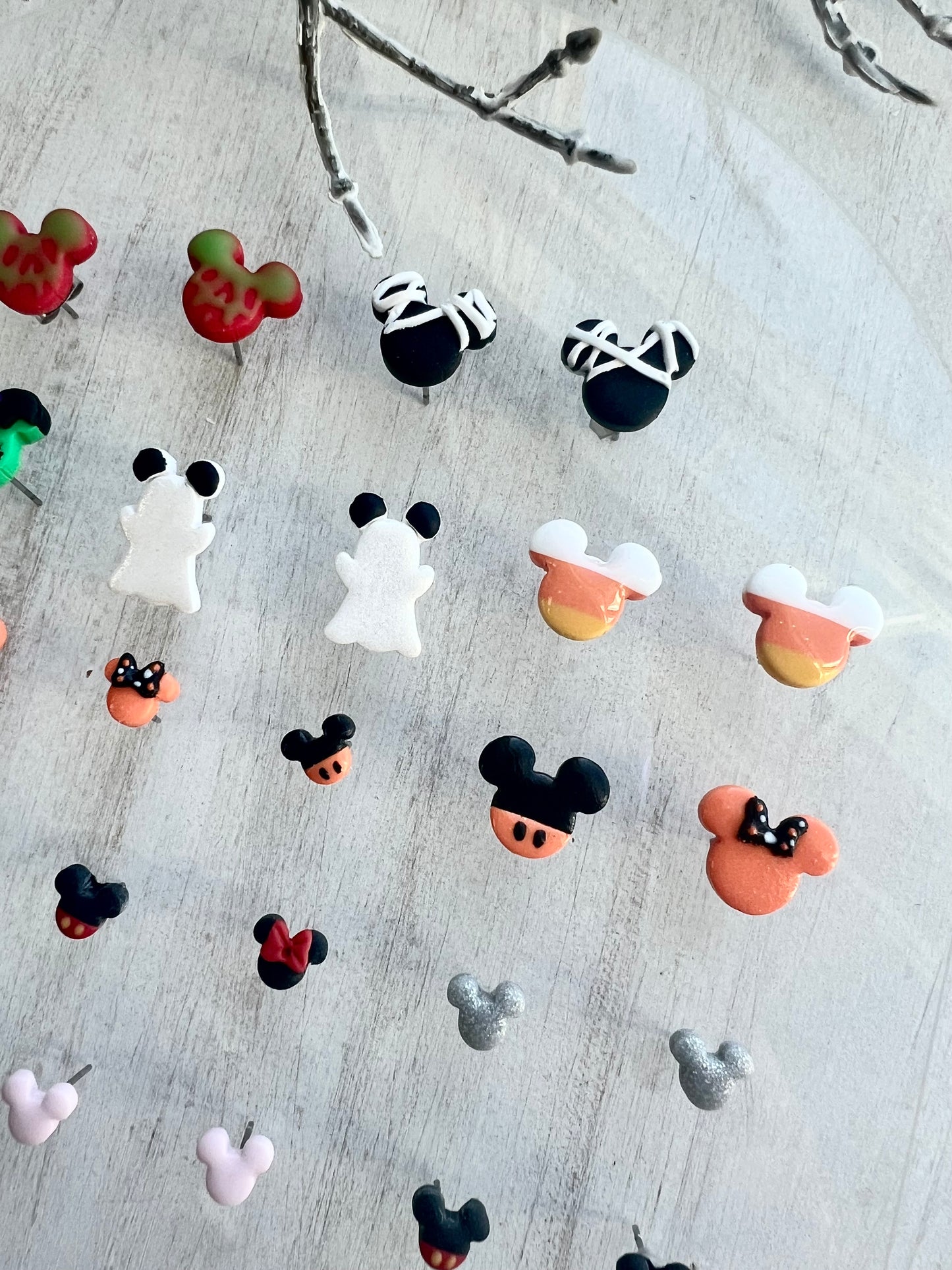 Mickey Halloween Studs (various styles)