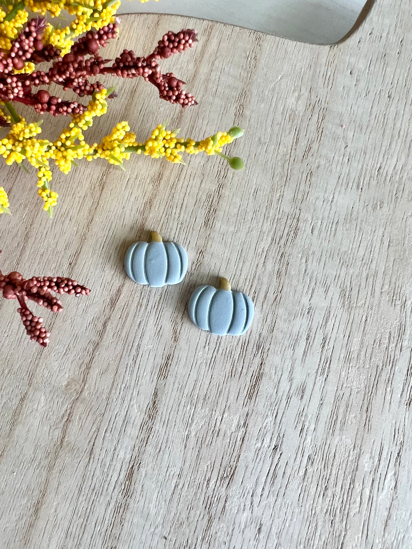 Pumpkin Studs/Dainty Hoops