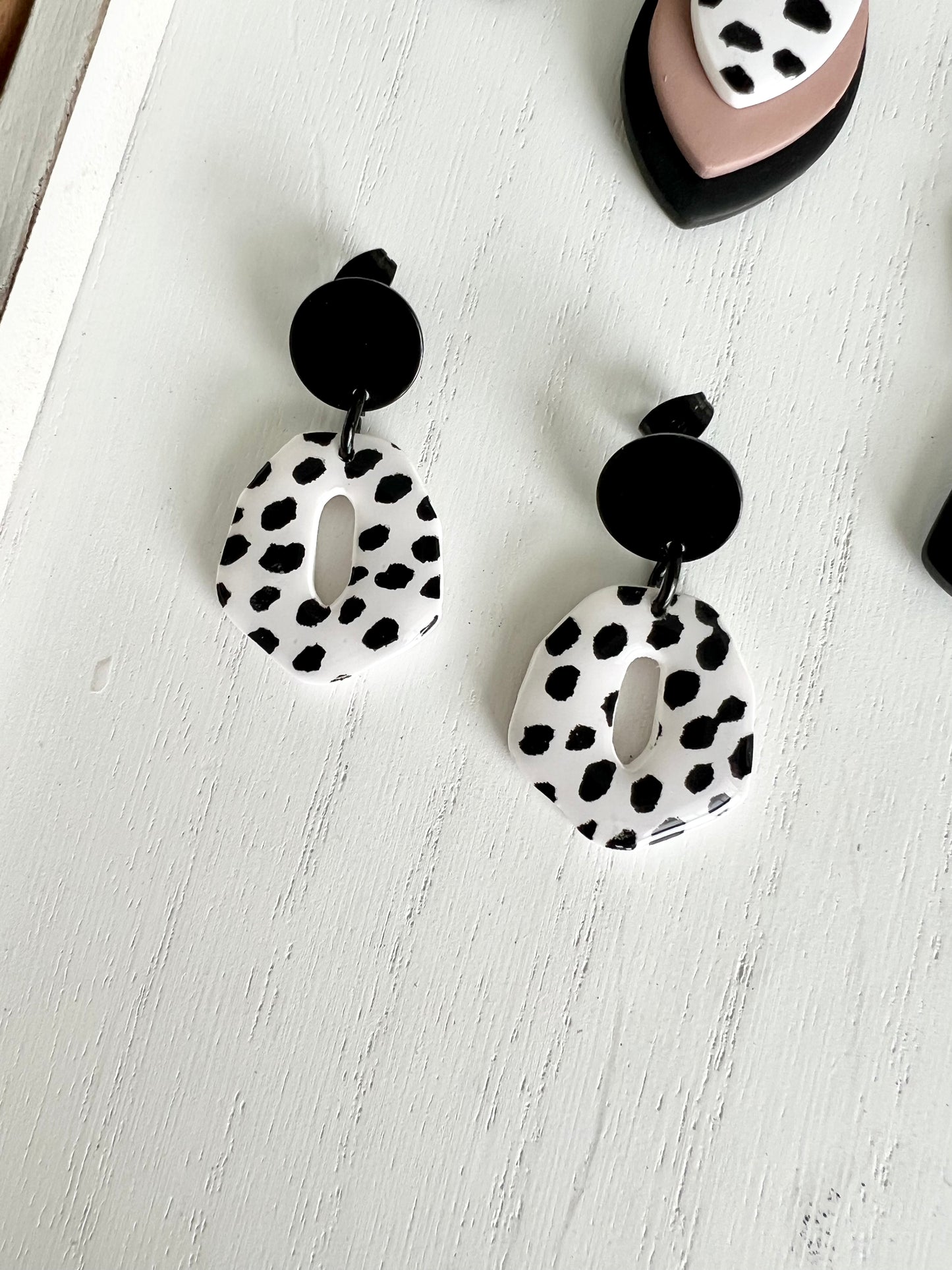 Fall Neutral Spotted Dangles