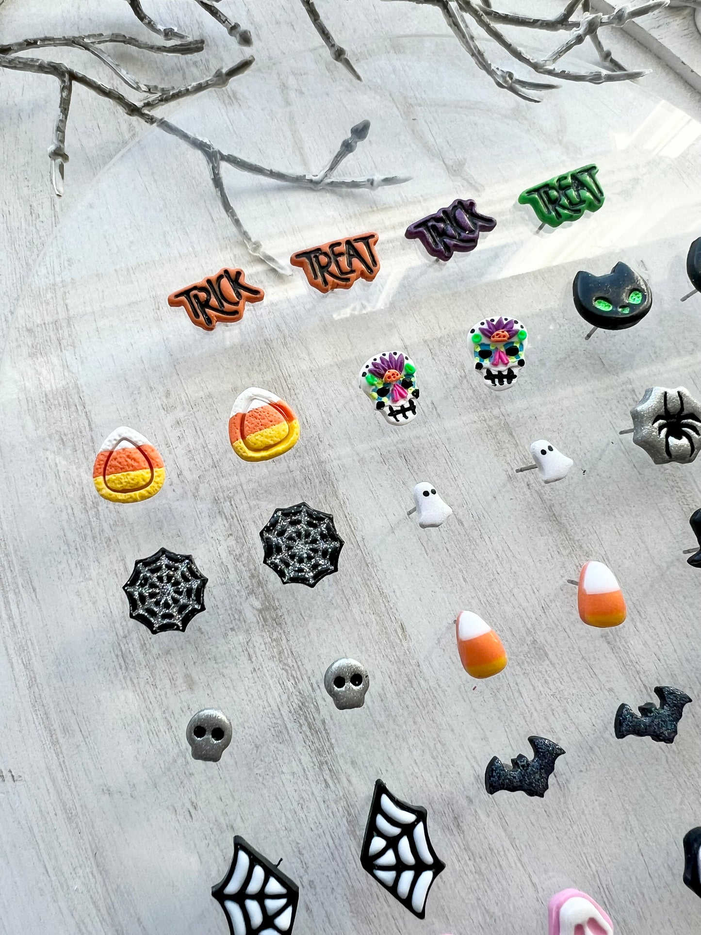Halloween Studs (various styles)