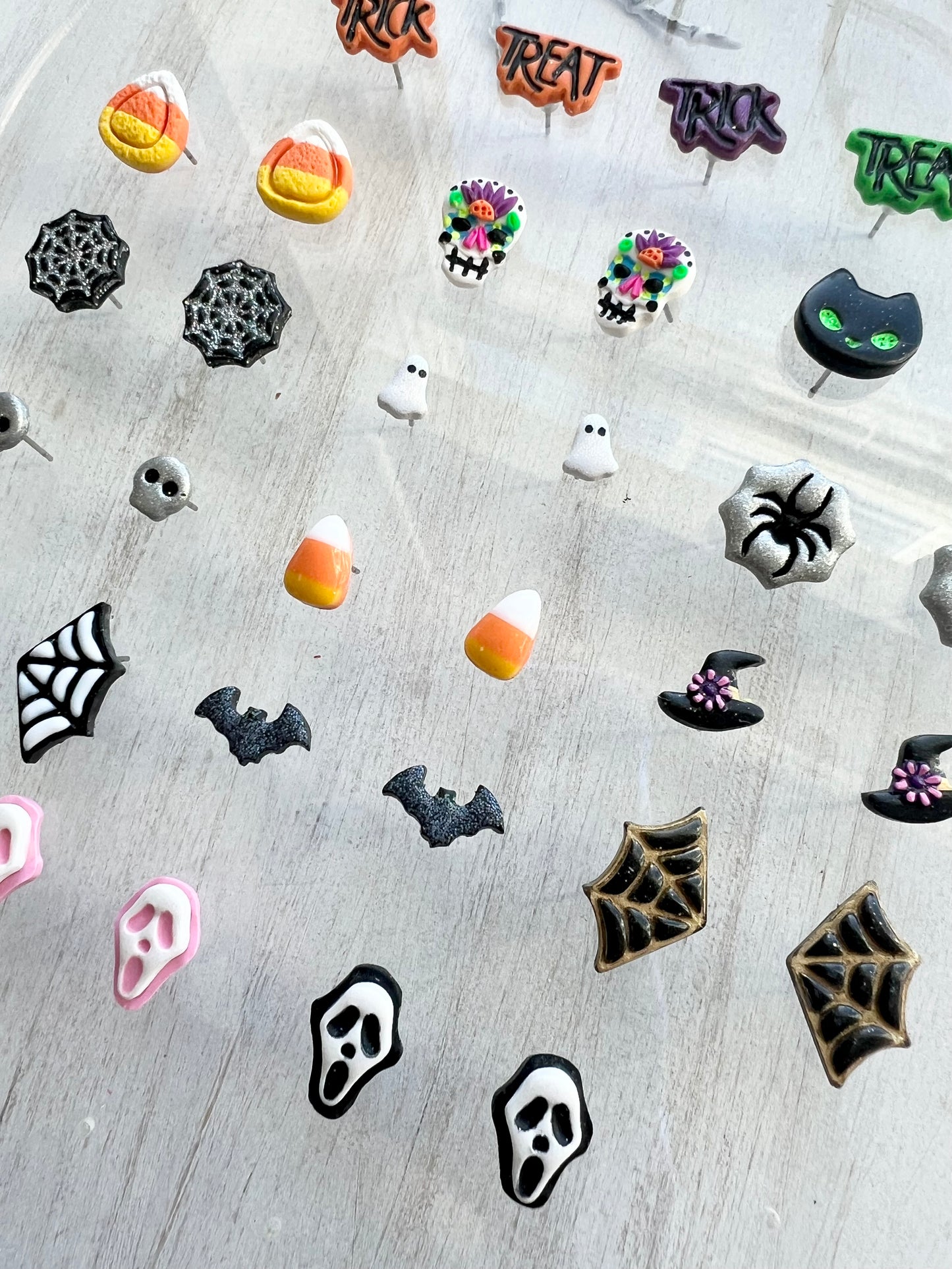 Halloween Studs (various styles)
