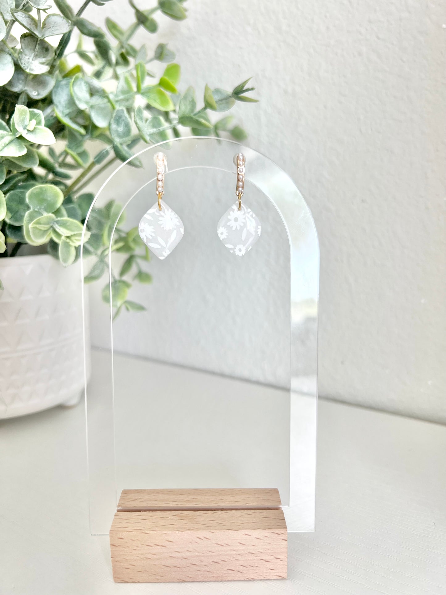 Translucent Dangle Earrings