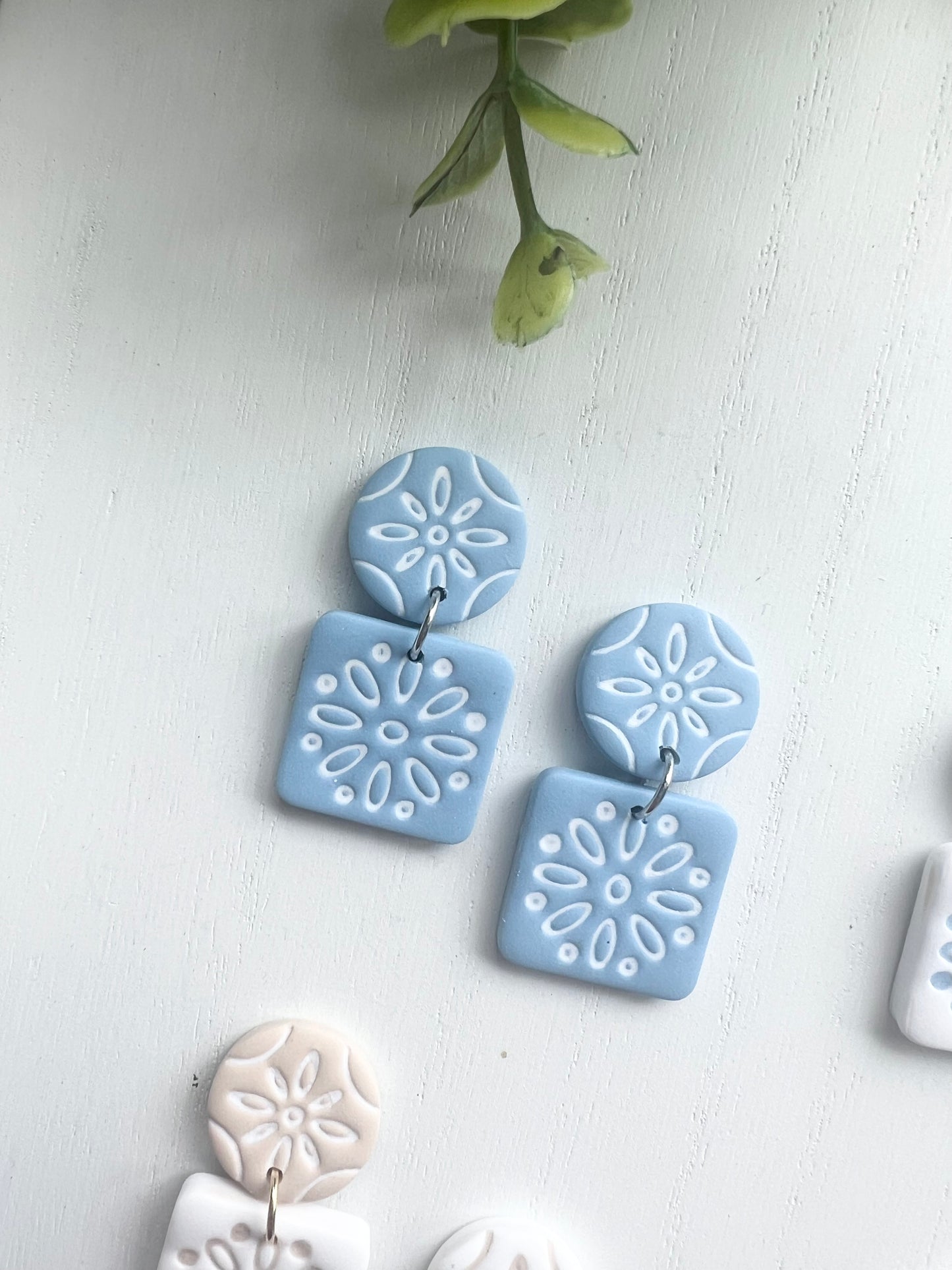 Boho Summer Tile Dangles