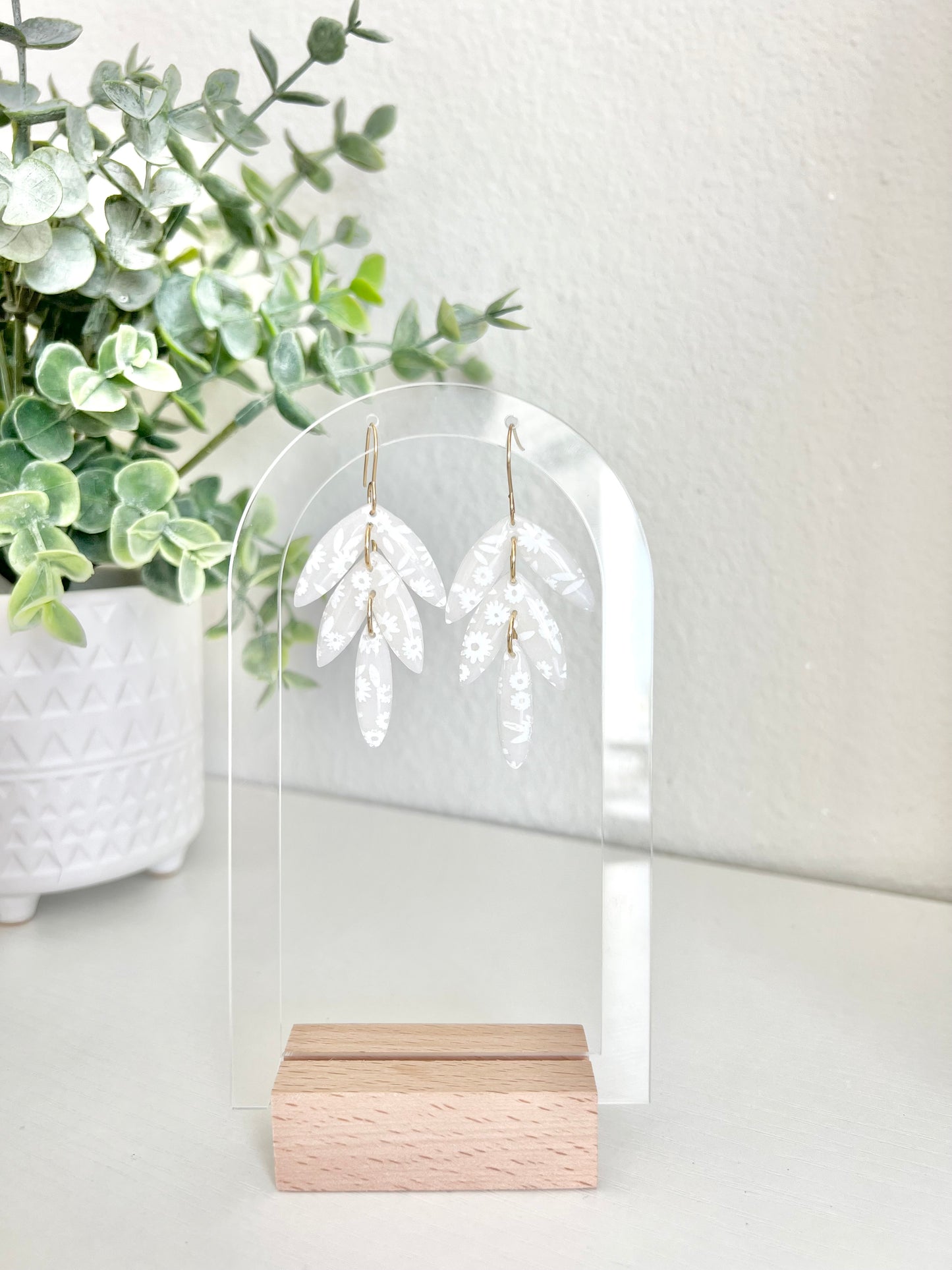Translucent Dangle Earrings