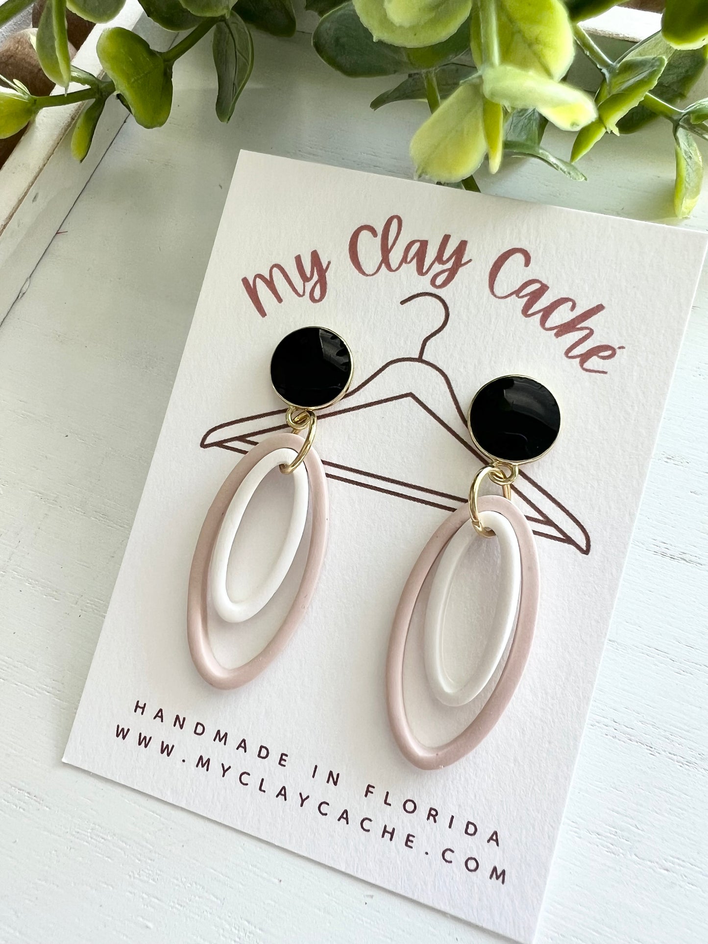 Neutral Oval Dangles