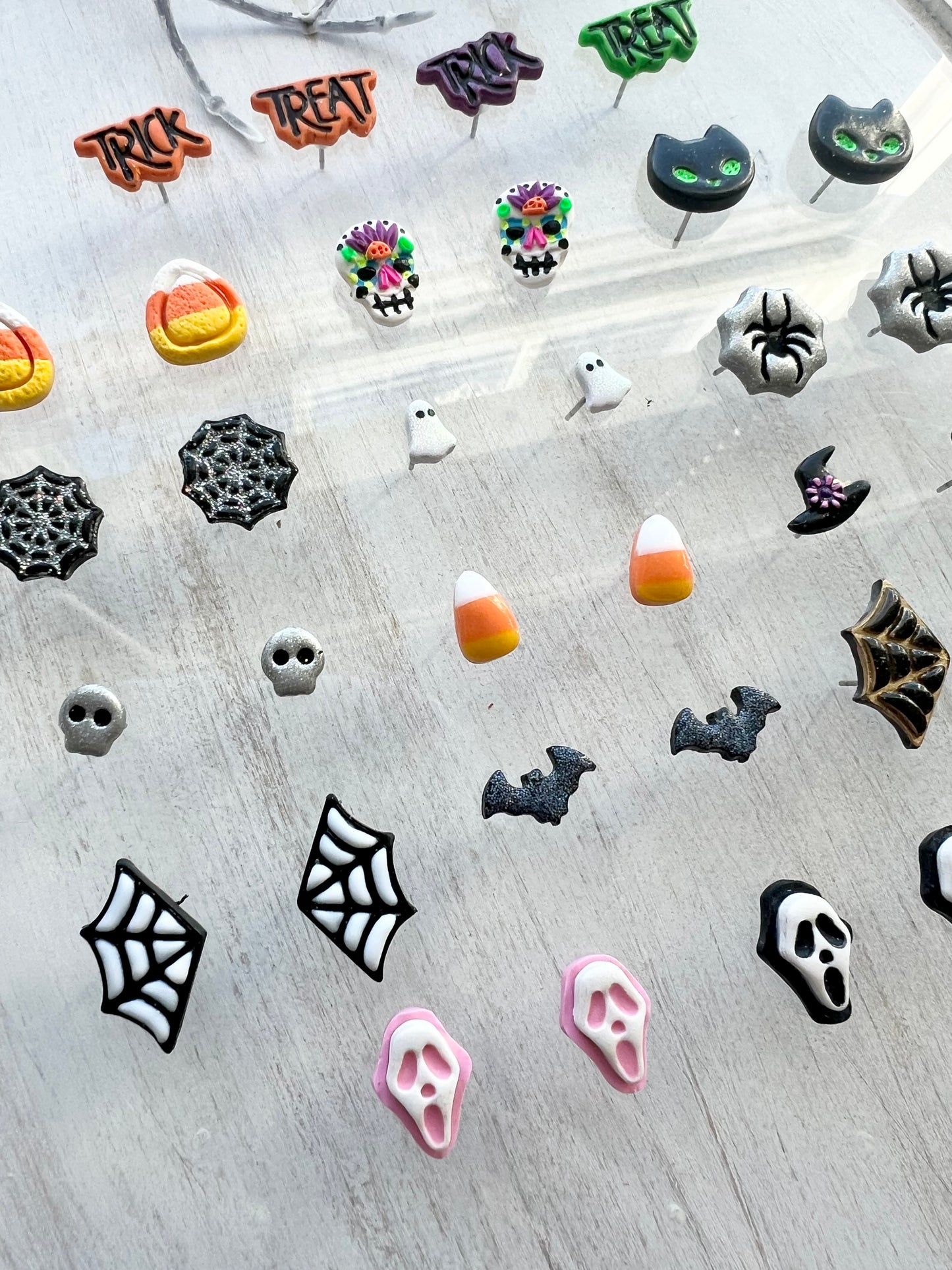 Halloween Studs (various styles)