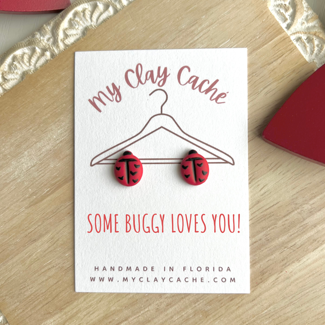 Love Bug Studs