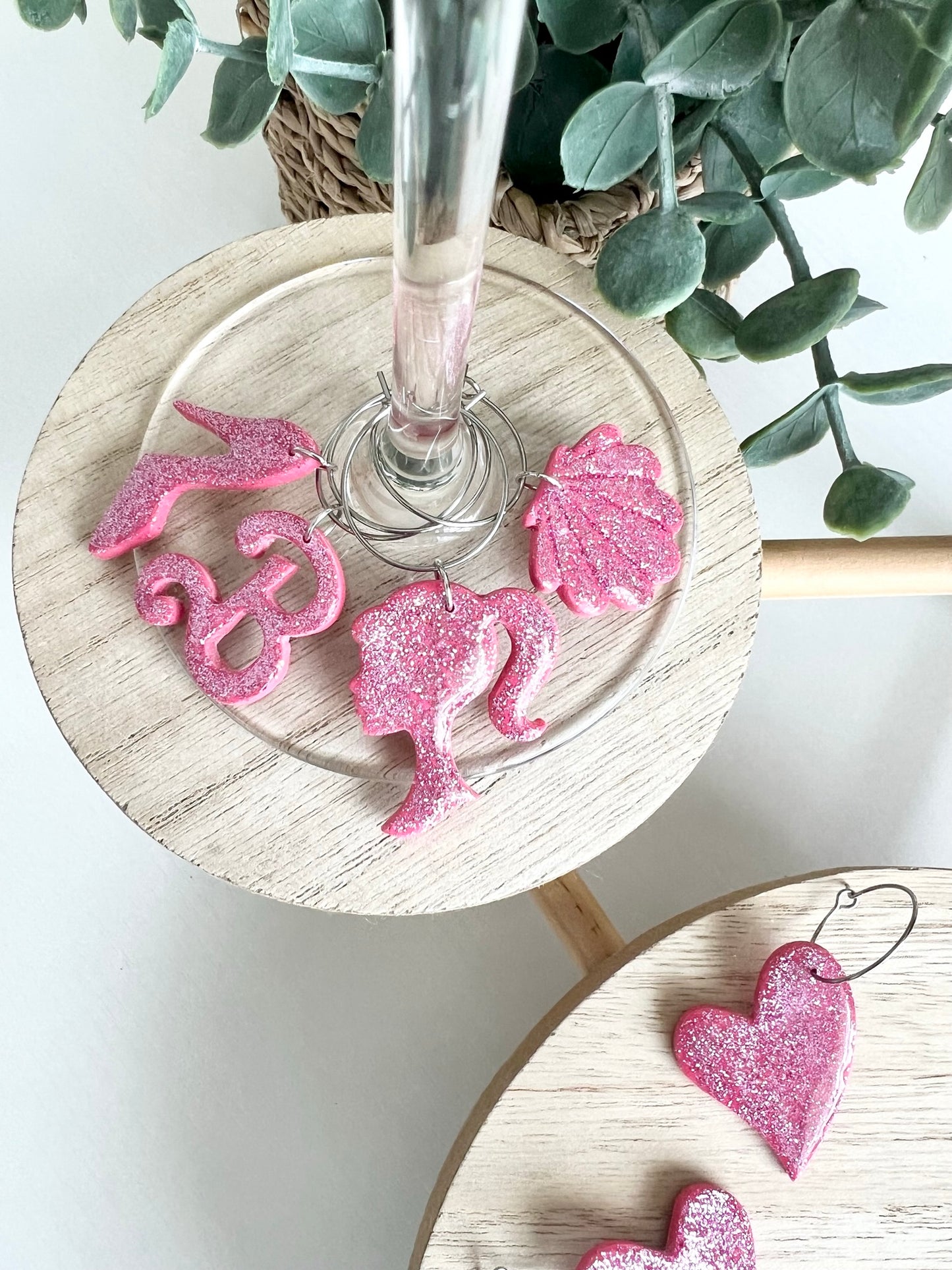 Barbie Wine Charms