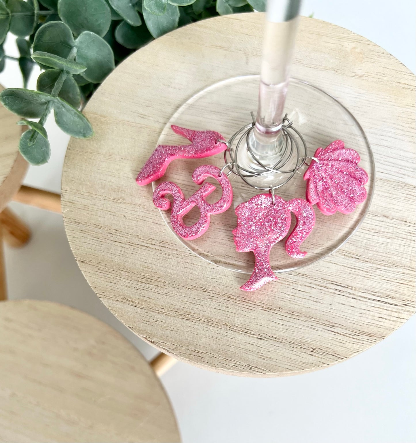 Barbie Wine Charms