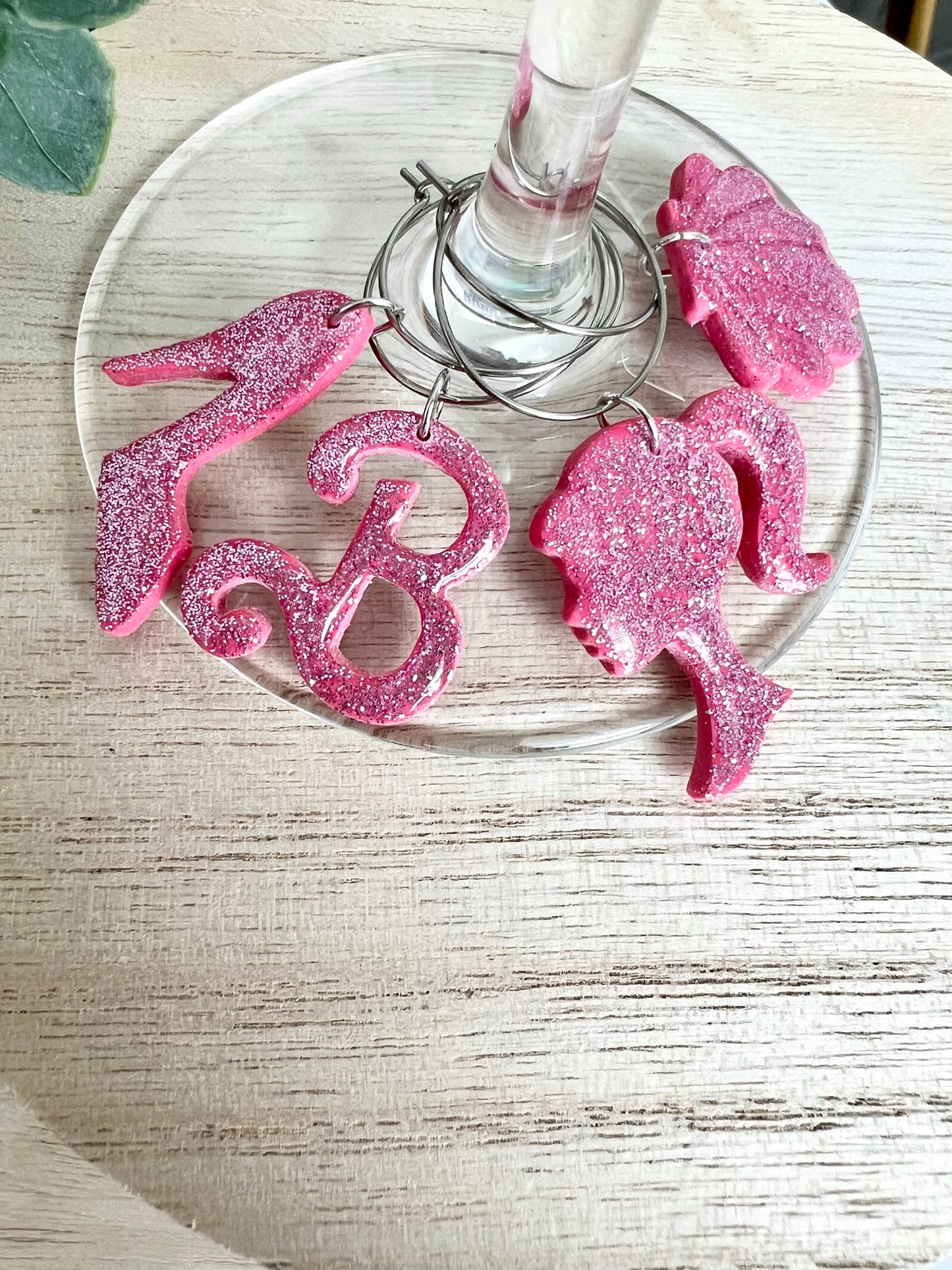 Barbie Wine Charms