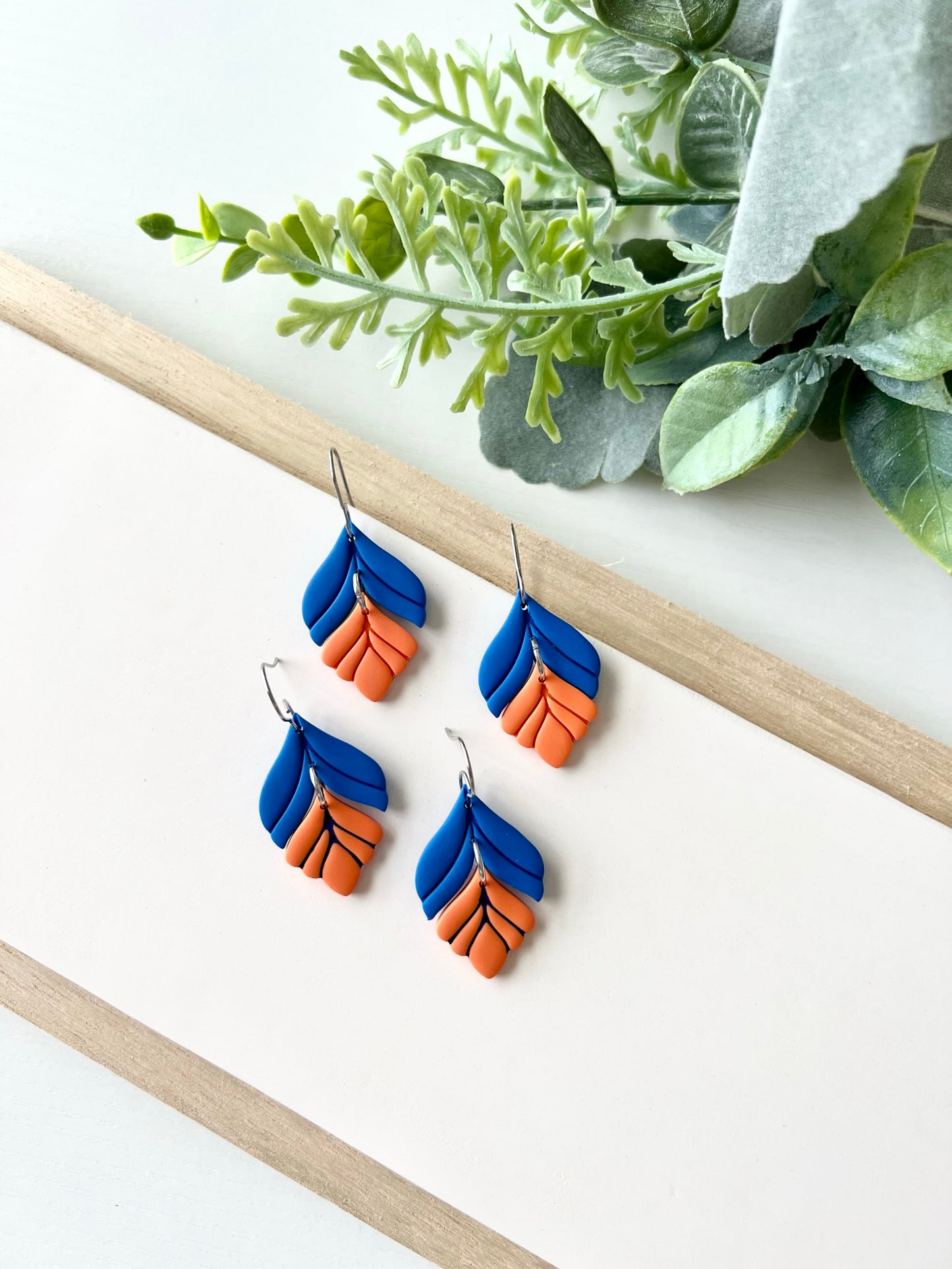 University of Florida 2-Toned Dangles