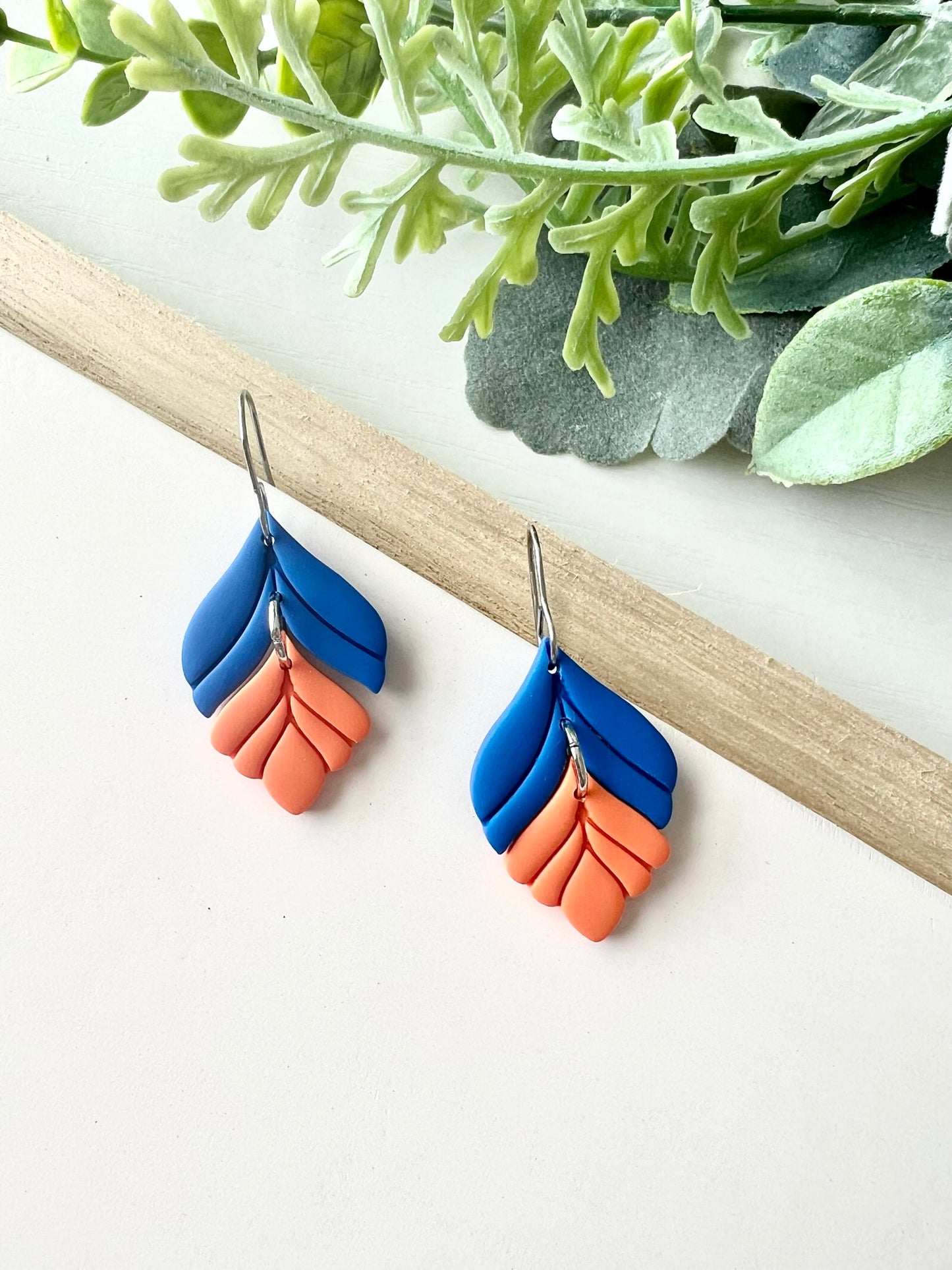 University of Florida 2-Toned Dangles
