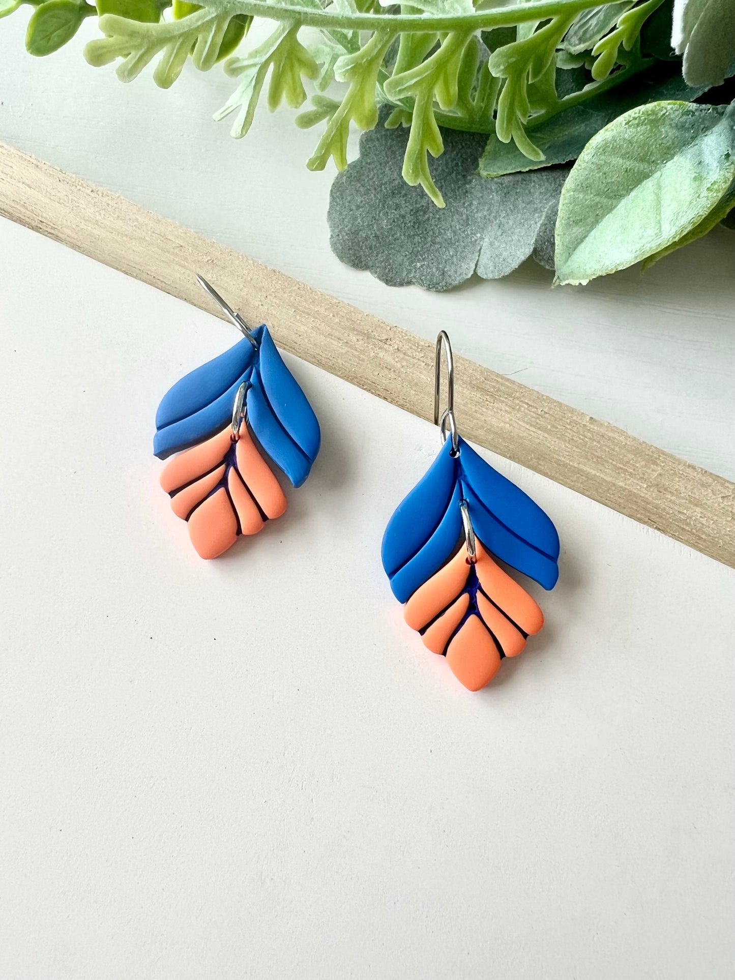University of Florida 2-Toned Dangles