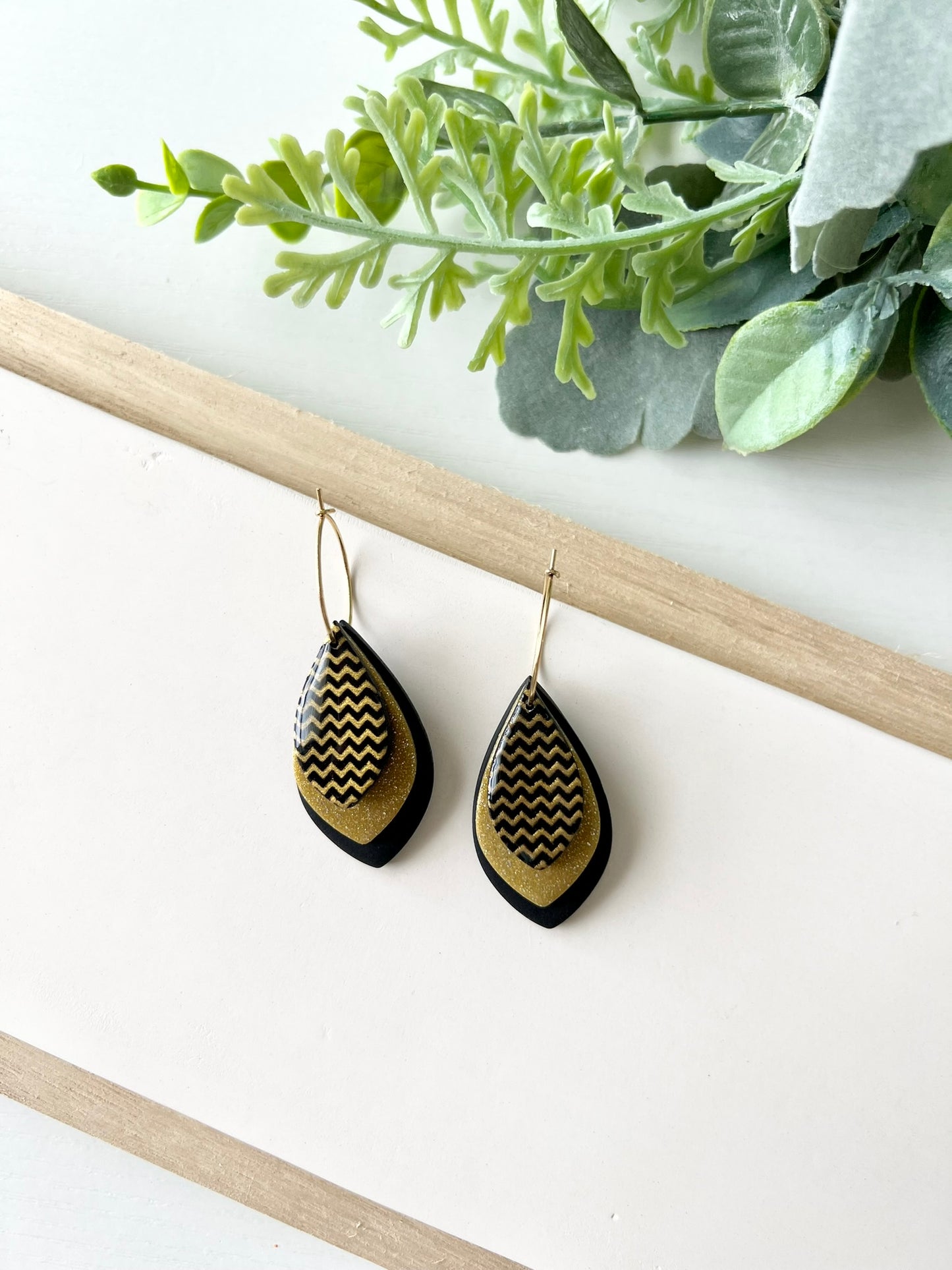 University of Central Florida 3 Layer Hoop Earrings