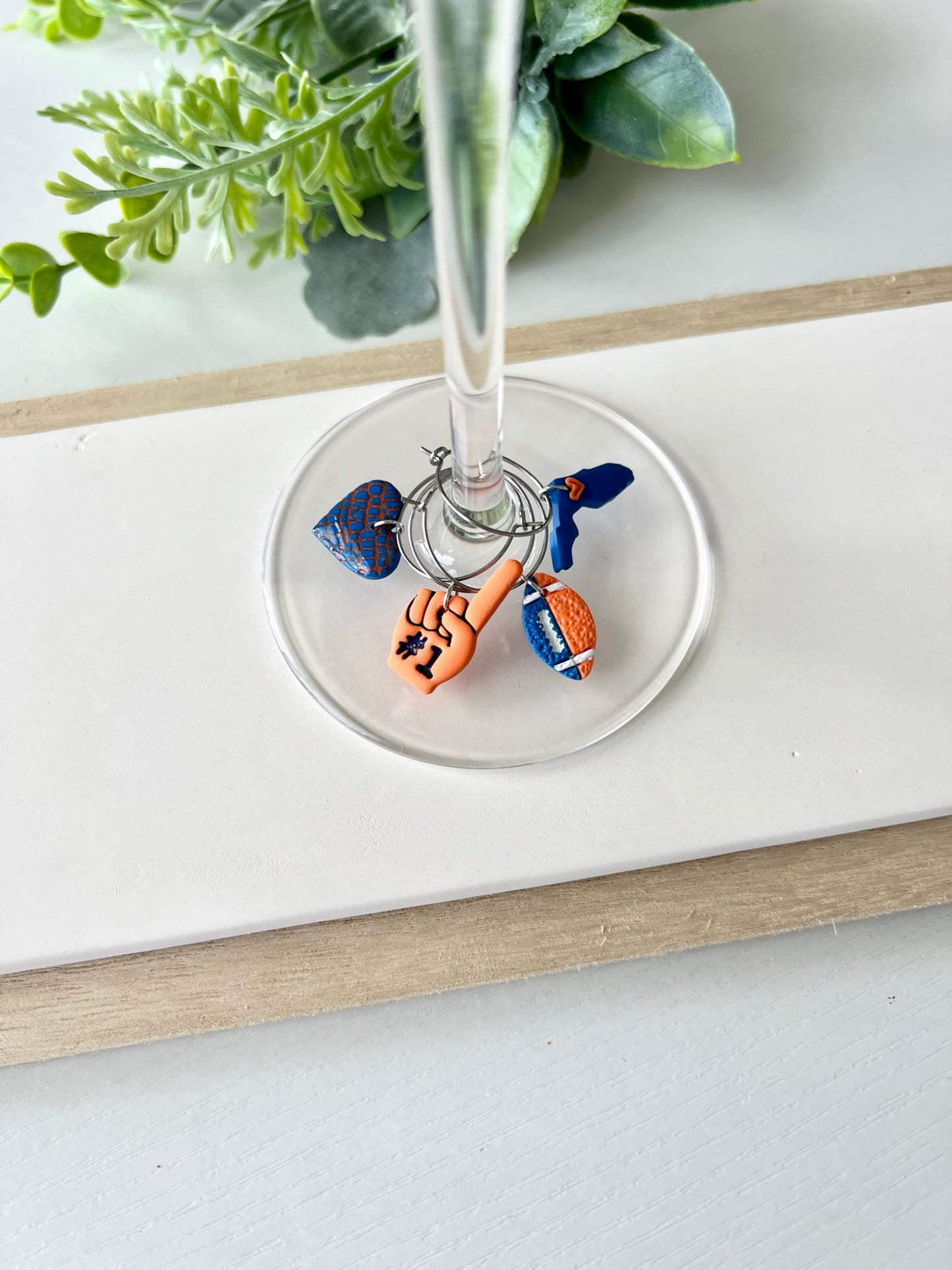 University of Florida Wine Charms