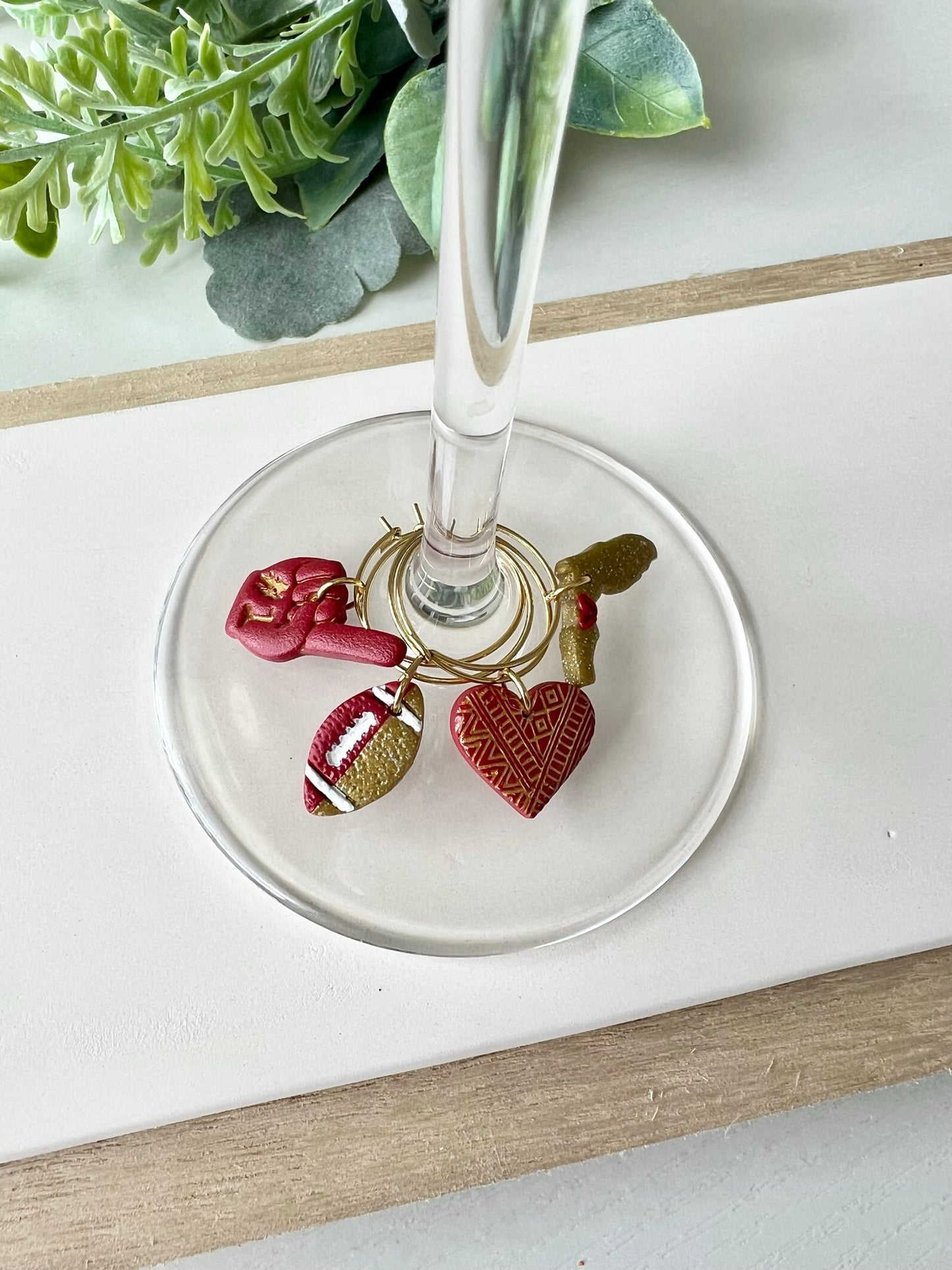 Florida State University Wine Charms