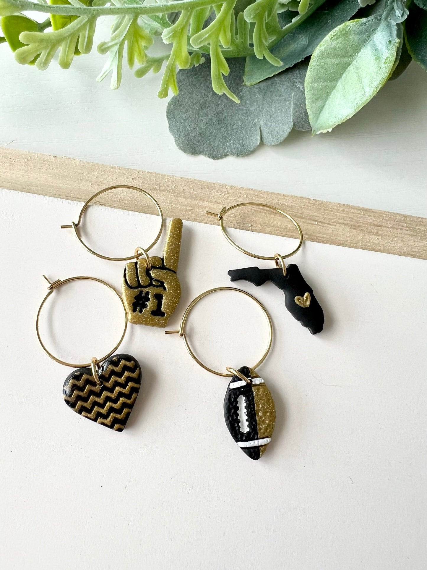 University of Central Florida Wine Charms