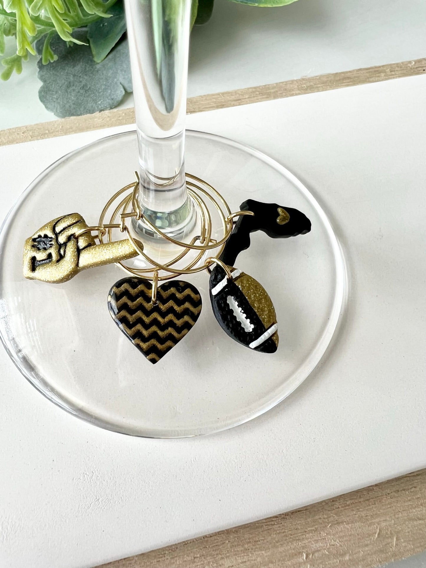 University of Central Florida Wine Charms