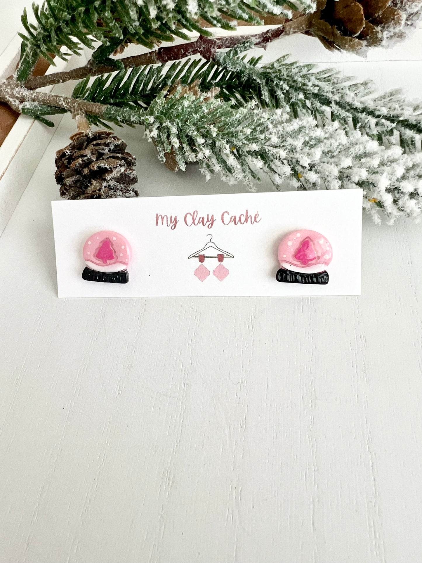 Snowglobe Earrings