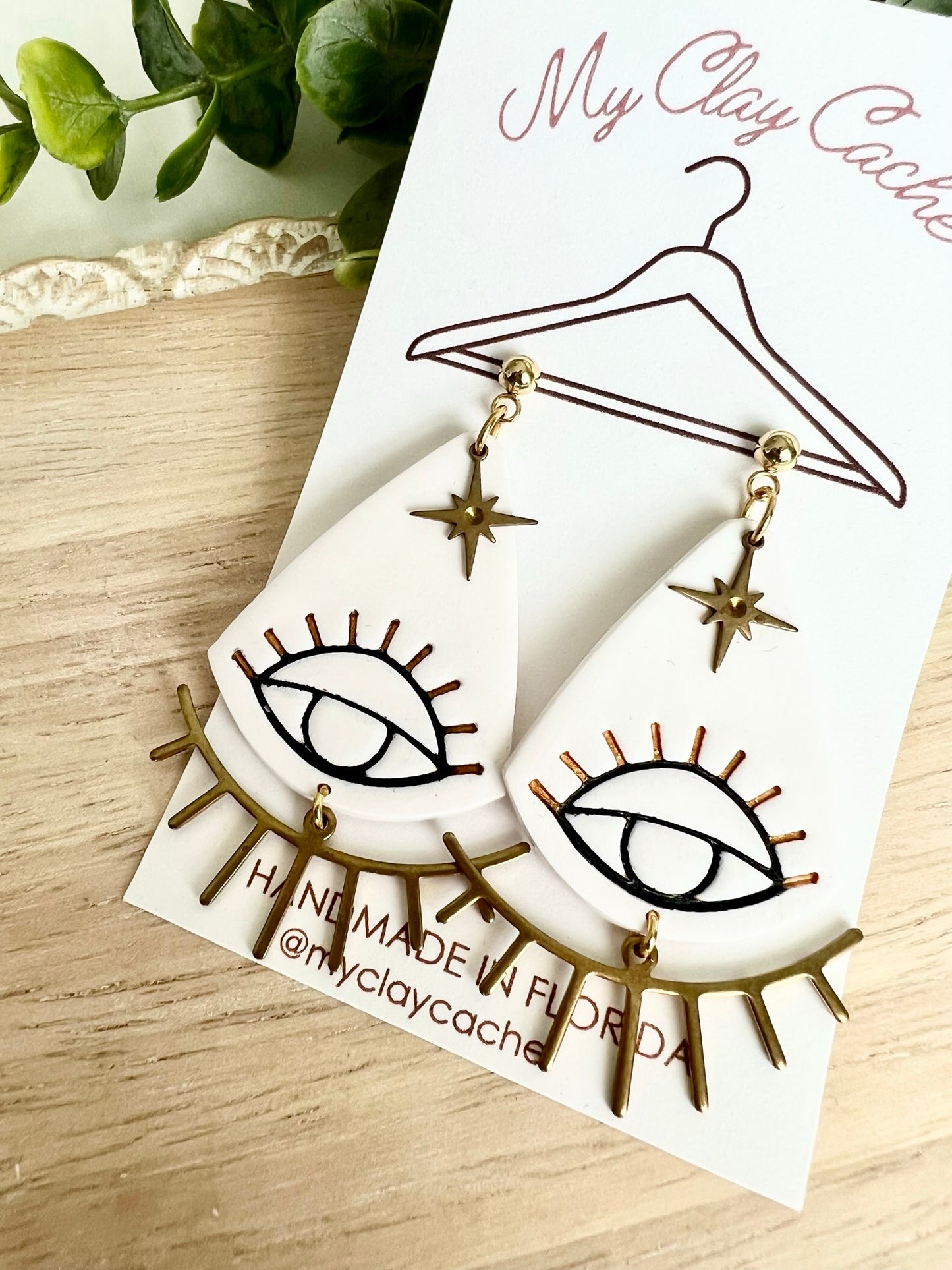 Evil Eye Statement Dangles