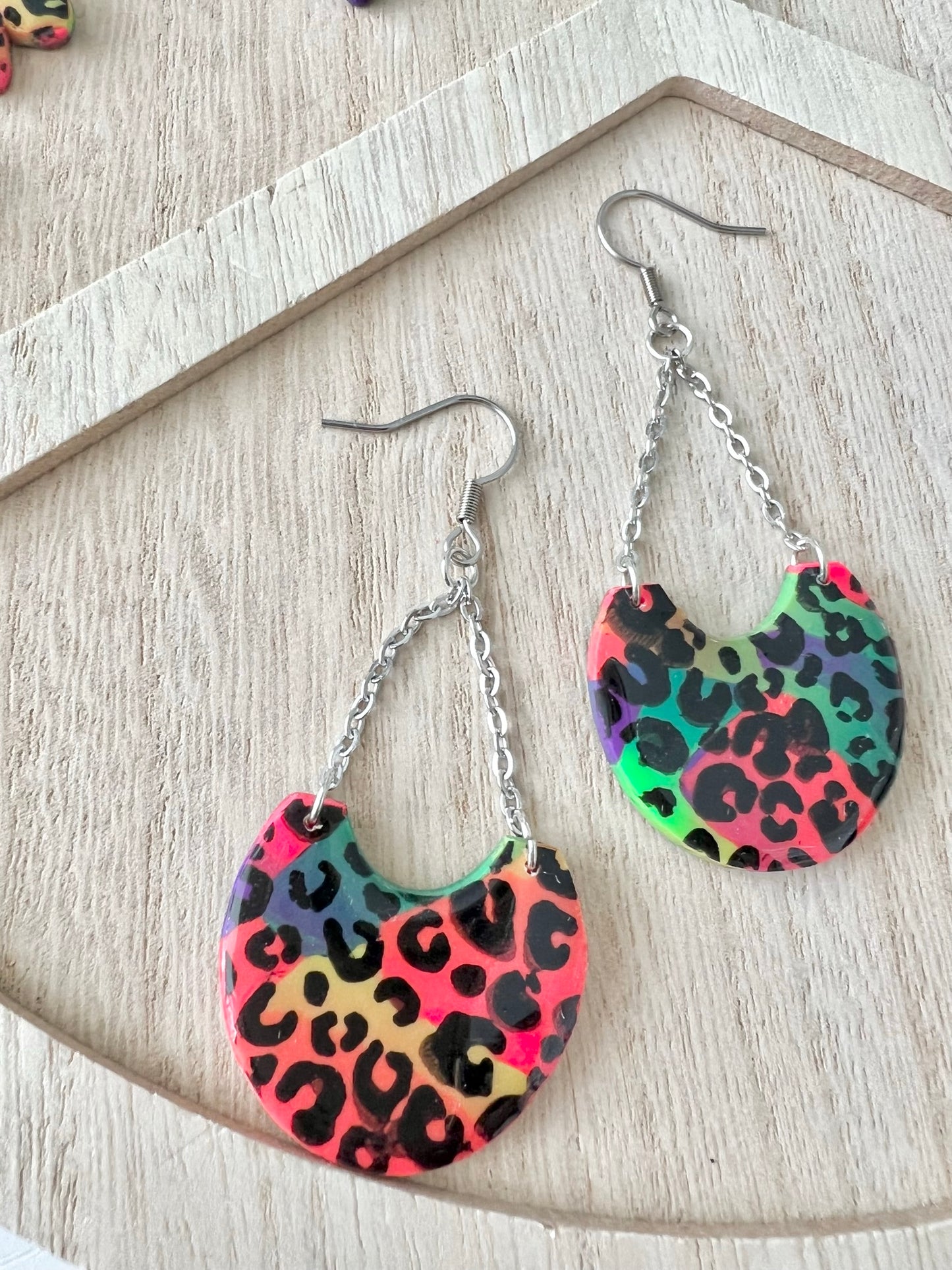 Lisa Frank Statement Earrings