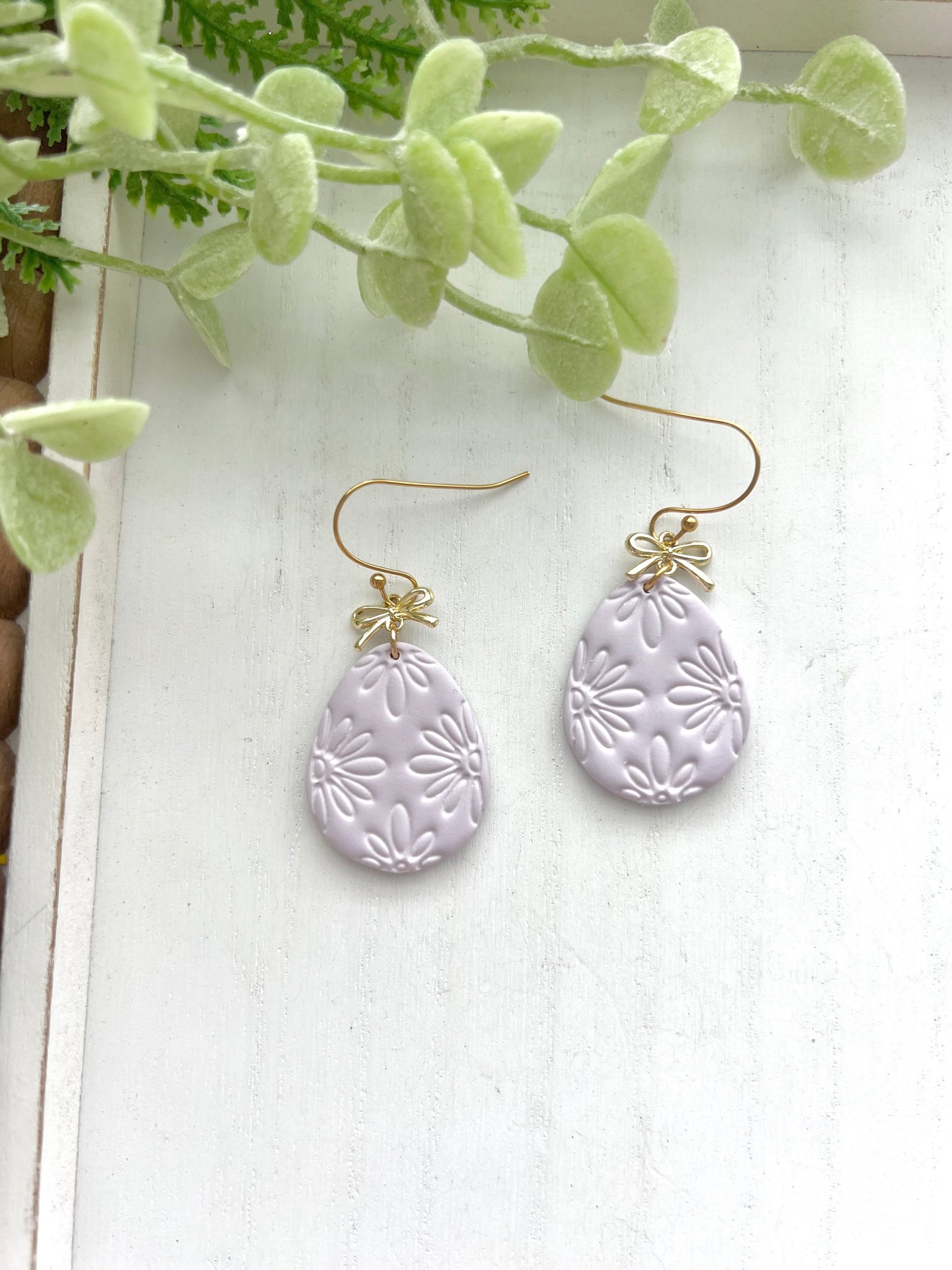 Boho Egg Dangles (Various Colors)