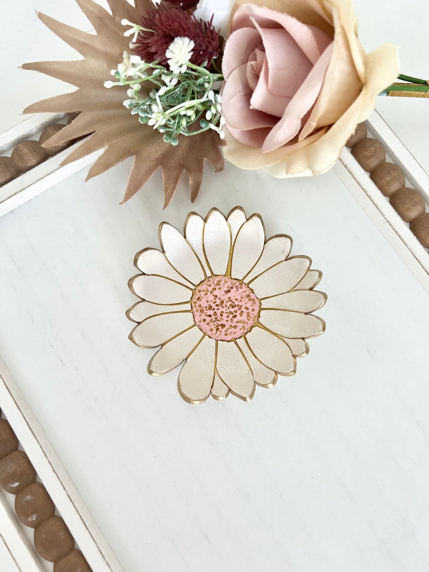 Floral Trinket Dish